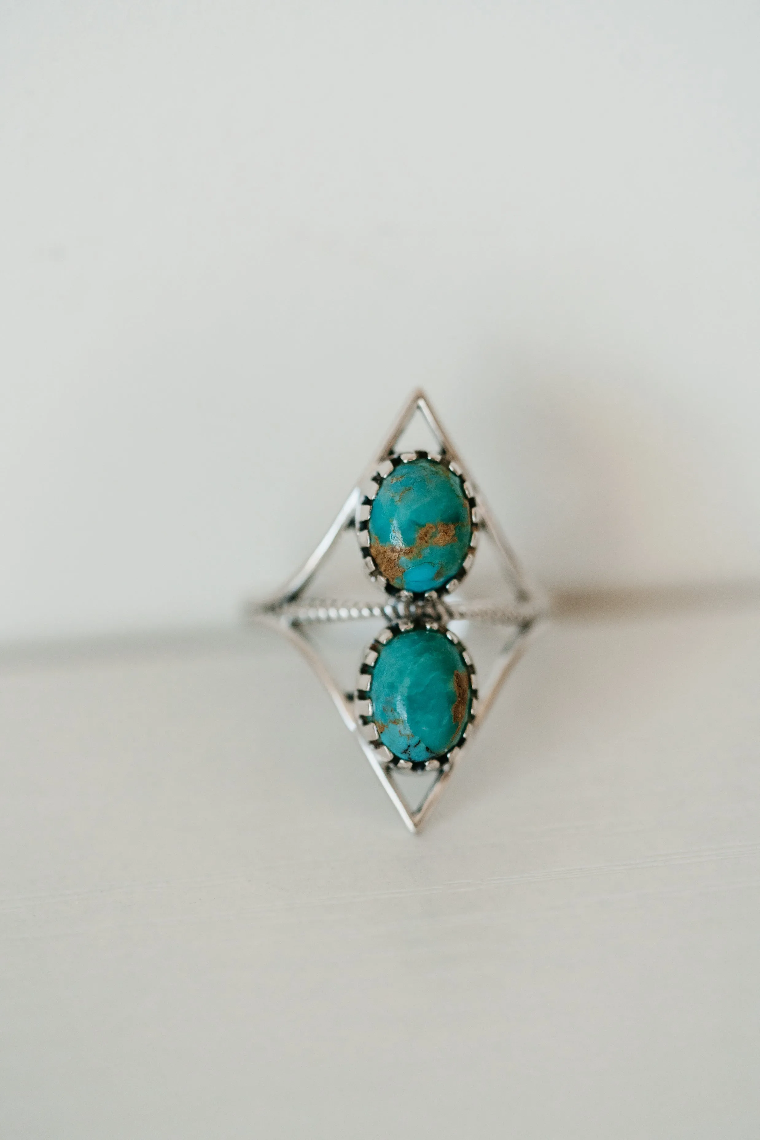 Zaria Ring | Turquoise sold by Goldie Lew
