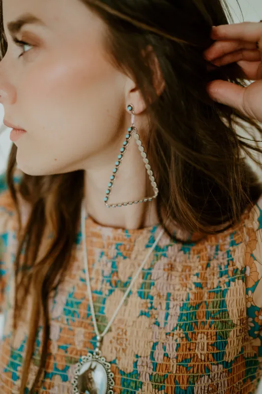 Betsy Earrings | Triangle sold by Goldie Lew