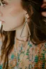Betsy Earrings | Triangle sold by Goldie Lew