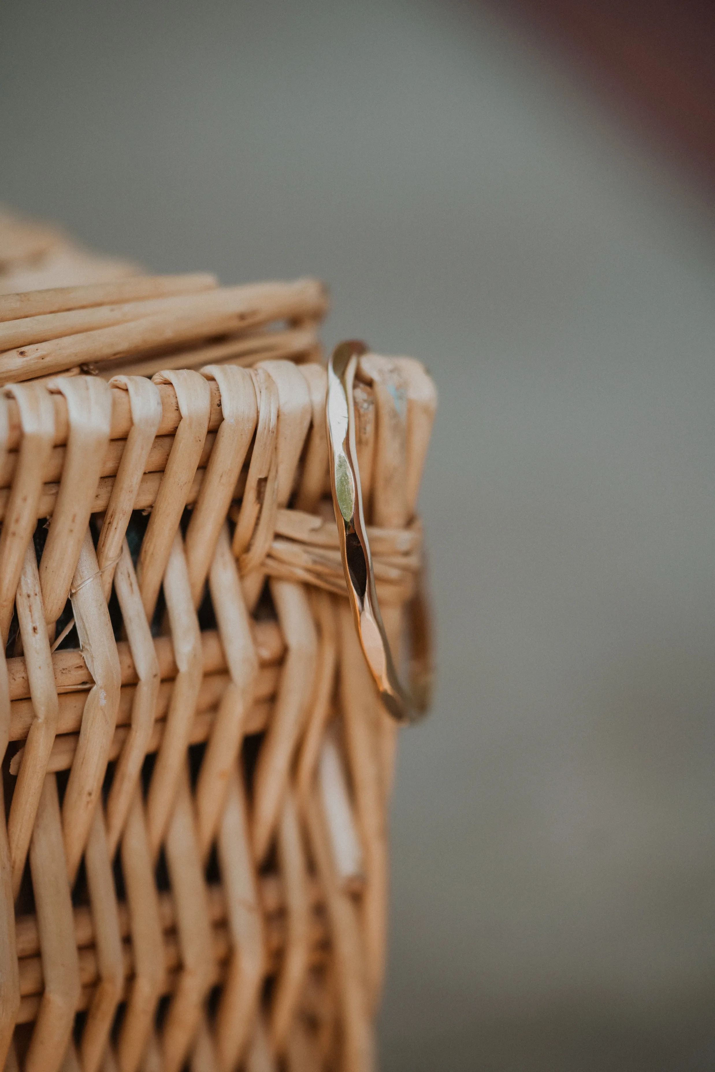 Hammered Cuff | Gold Filled sold by Goldie Lew product image thumbnail 4