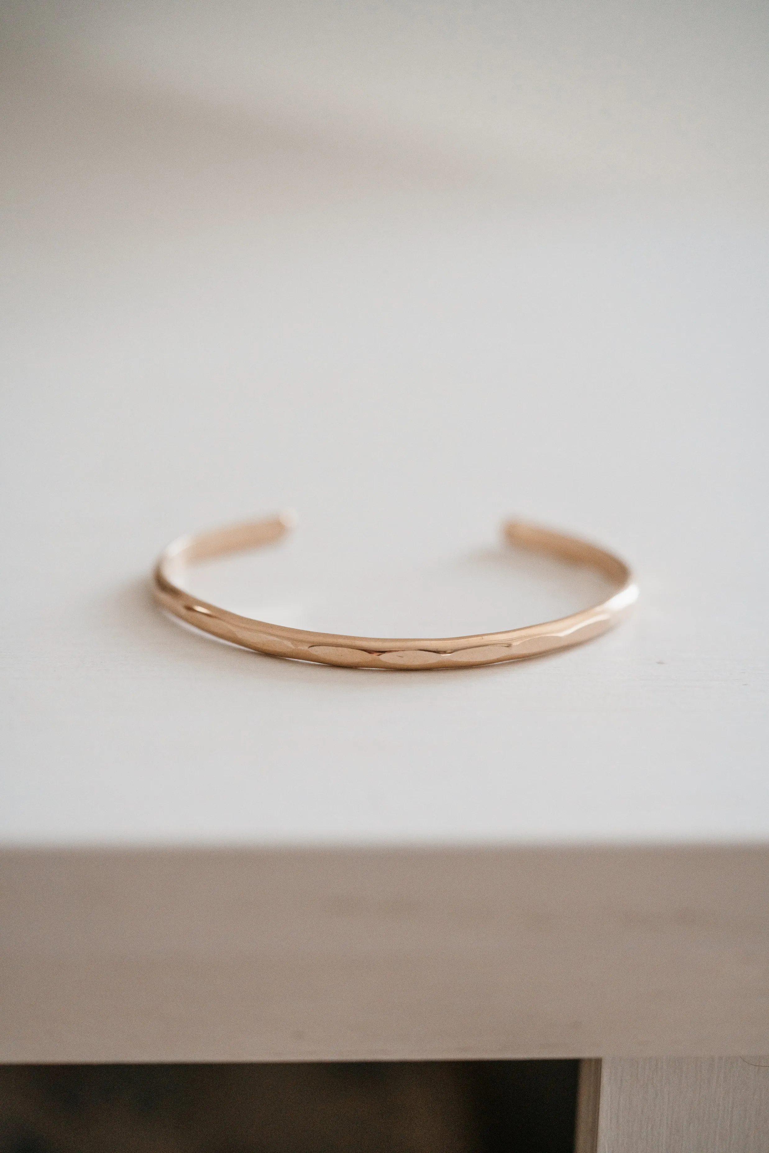 Hammered Cuff | Gold Filled sold by Goldie Lew