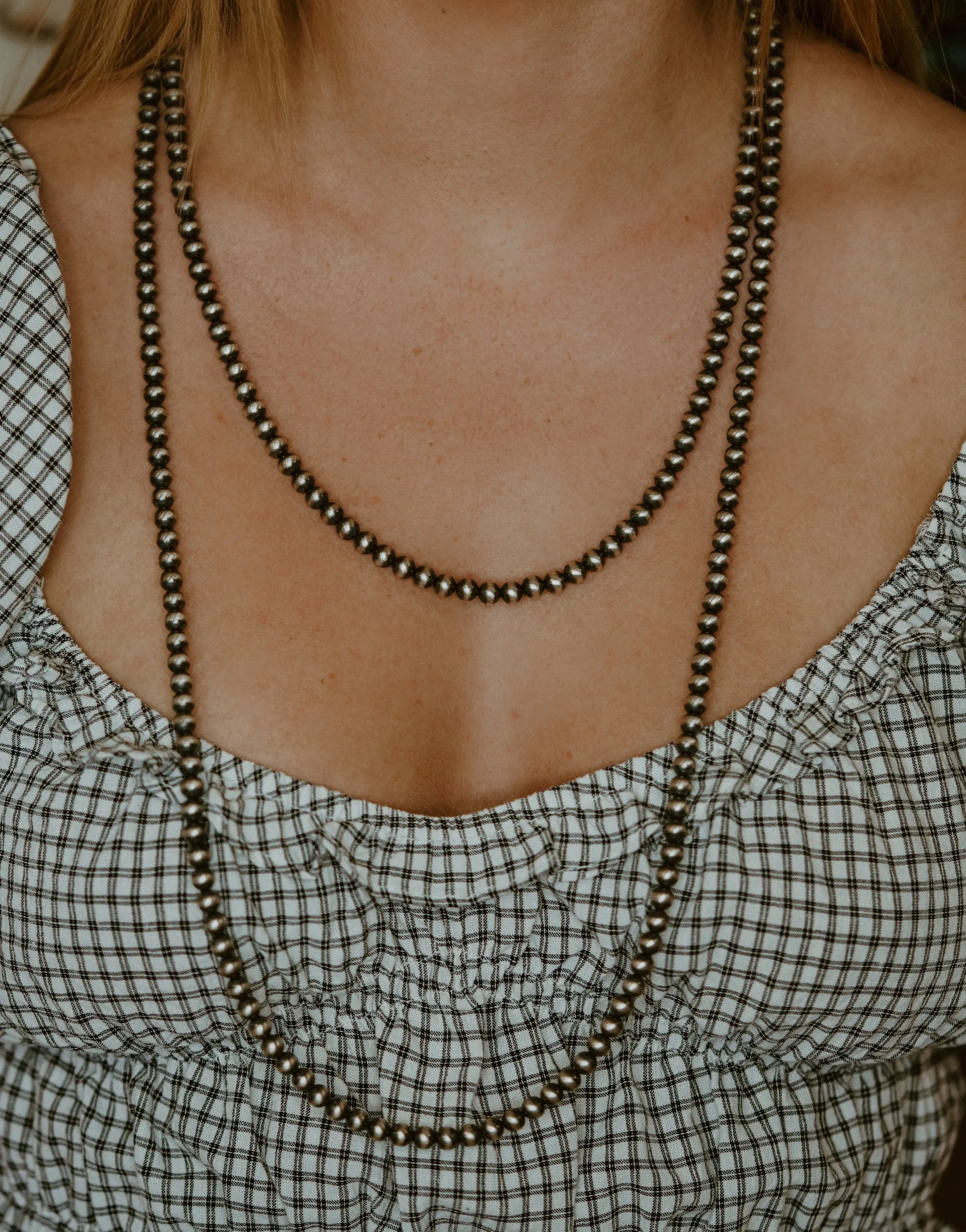 Myla Necklace | 60 inch | 6 mm sold by Goldie Lew product image thumbnail 4