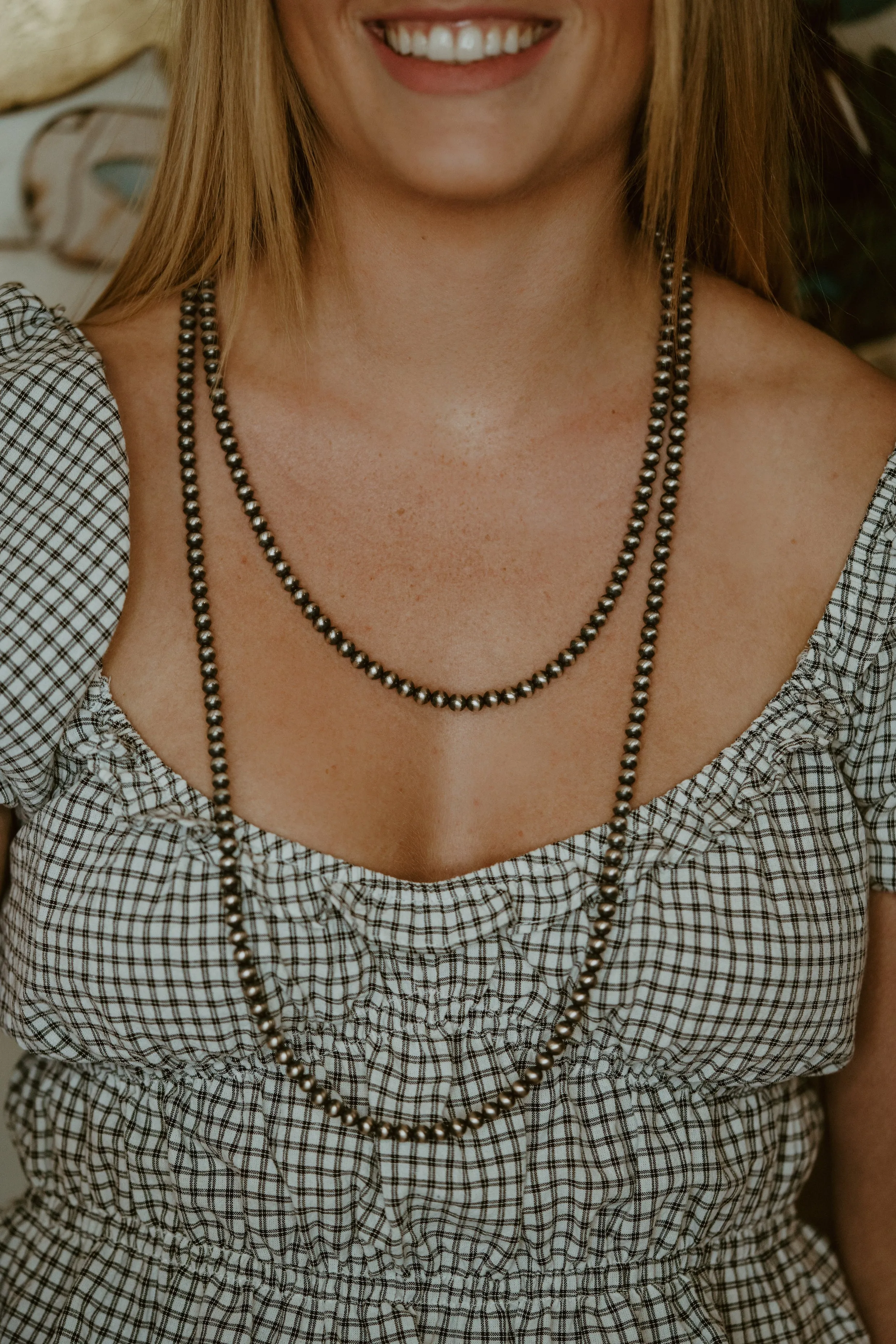 Myla Necklace | 60 inch | 6 mm sold by Goldie Lew product image thumbnail 3