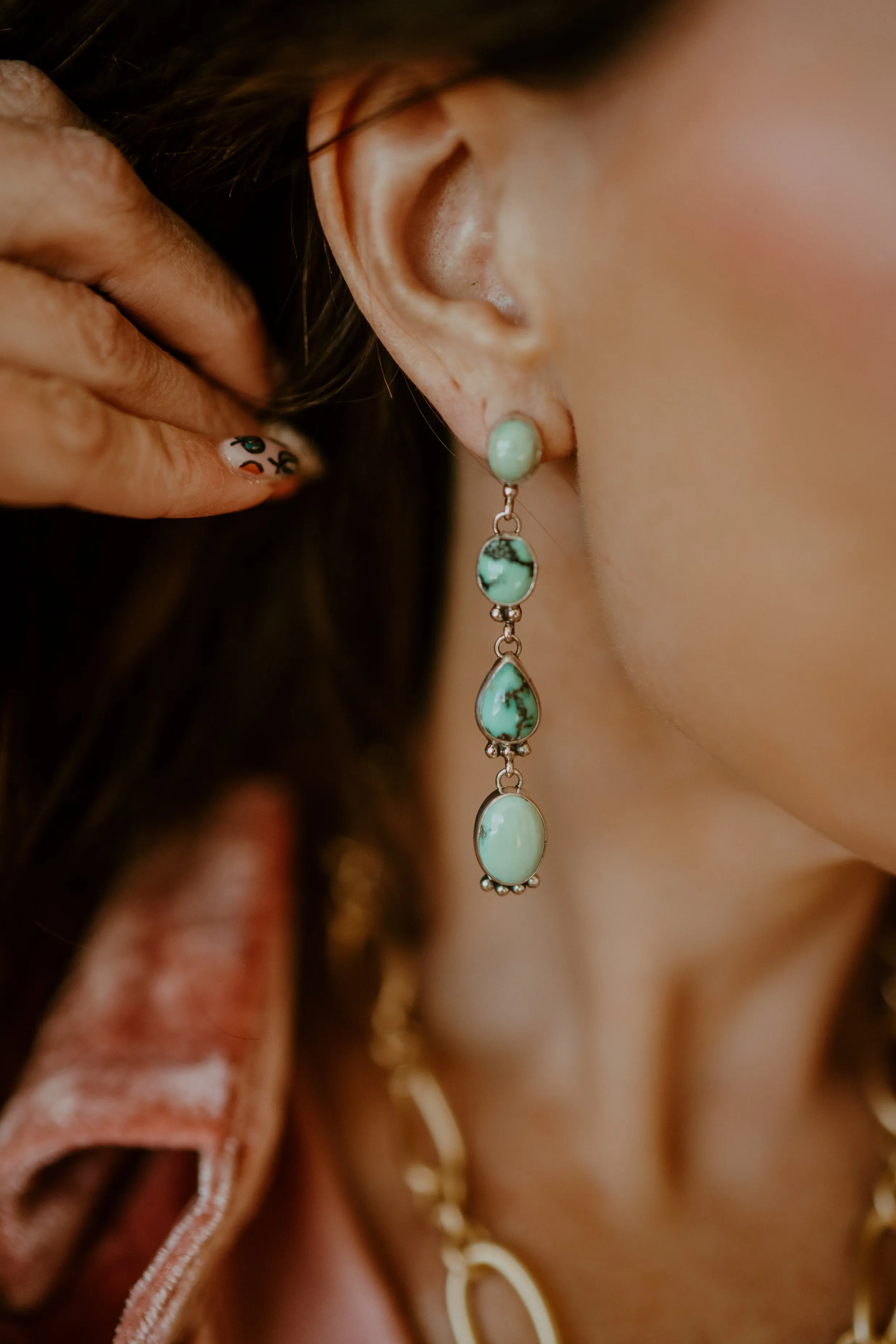 Glorious Earrings sold by Goldie Lew product image thumbnail 2