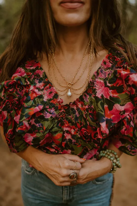 Queen of Gold Necklace sold by Goldie Lew