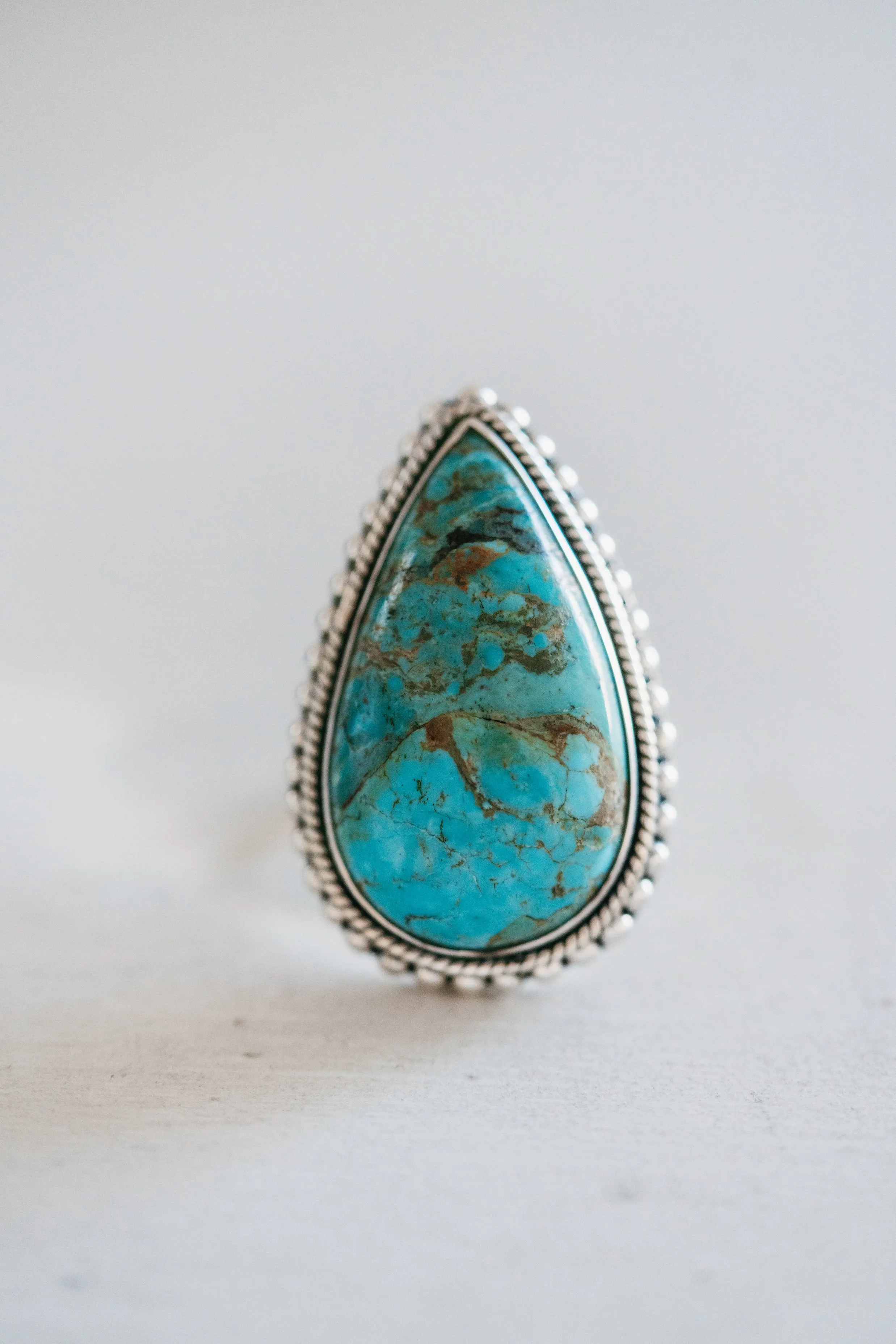Betsy Ring | Boulder Turquoise sold by Goldie Lew product image thumbnail 3