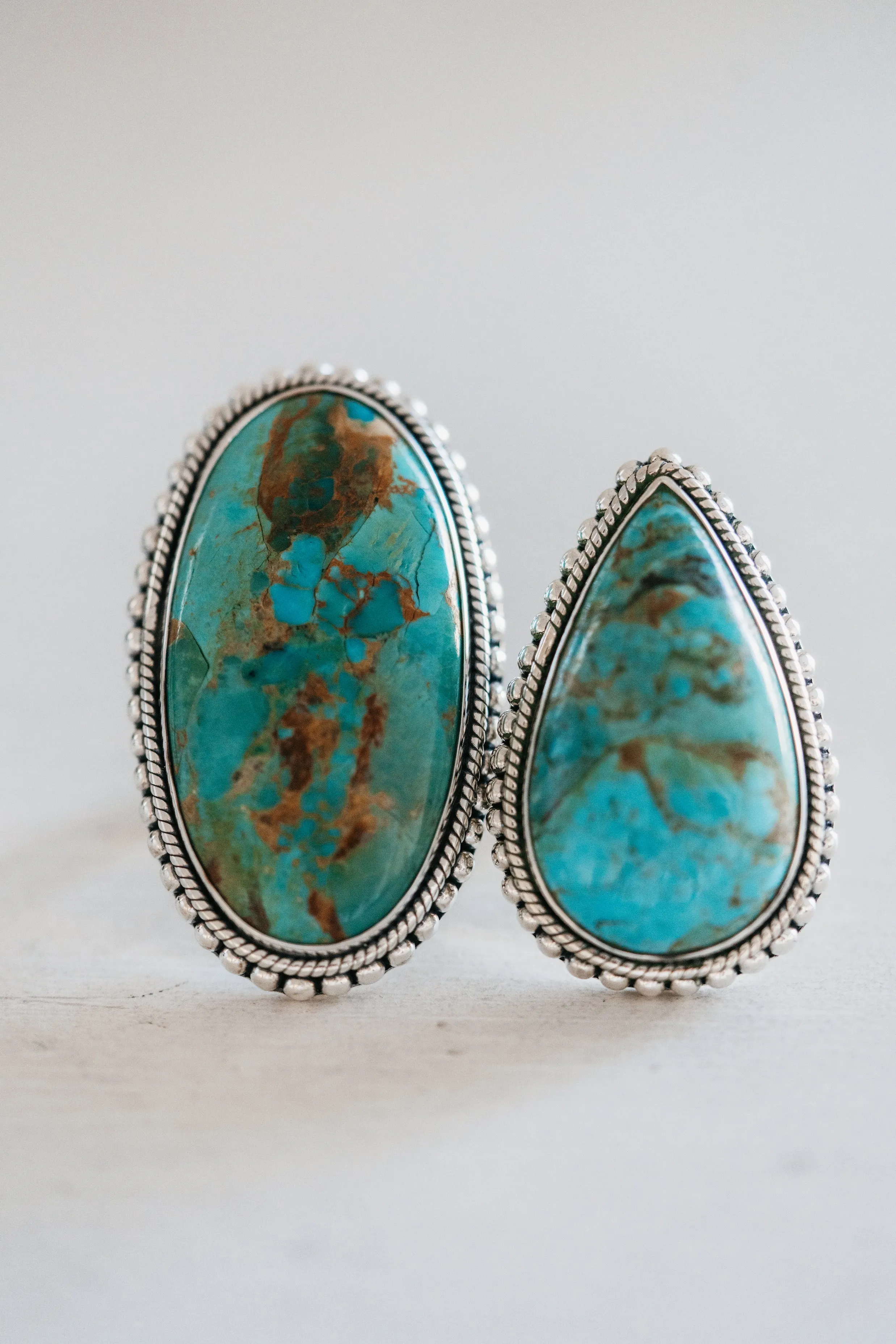 Betsy Ring | Boulder Turquoise sold by Goldie Lew