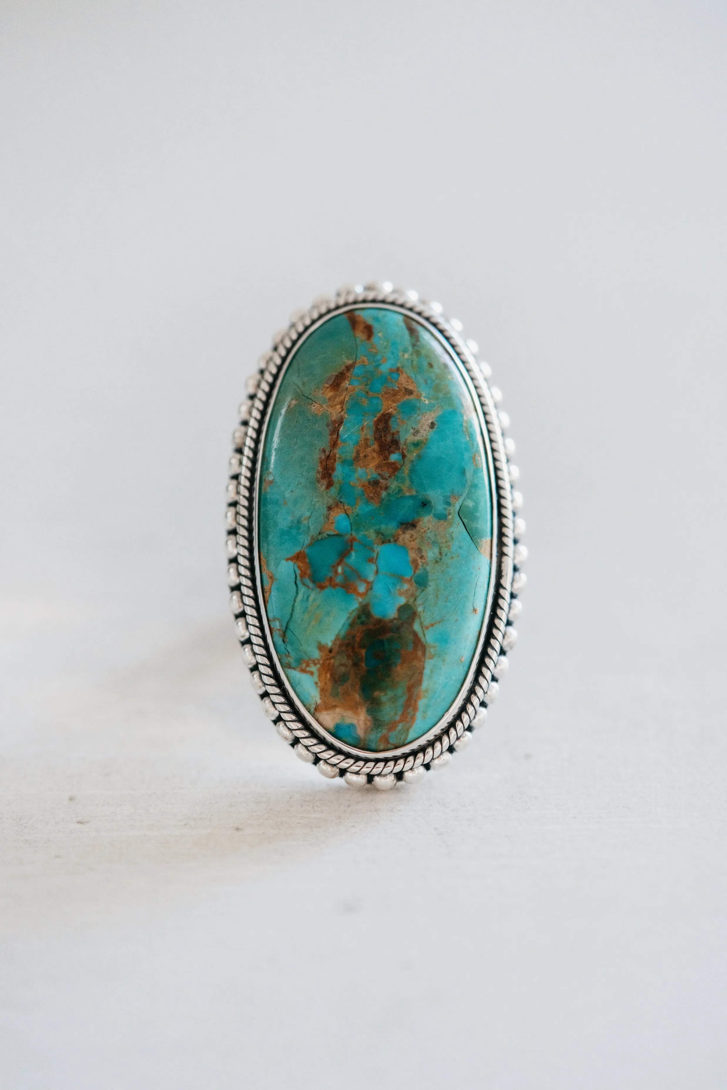 Betsy Ring | Boulder Turquoise sold by Goldie Lew product image thumbnail 5