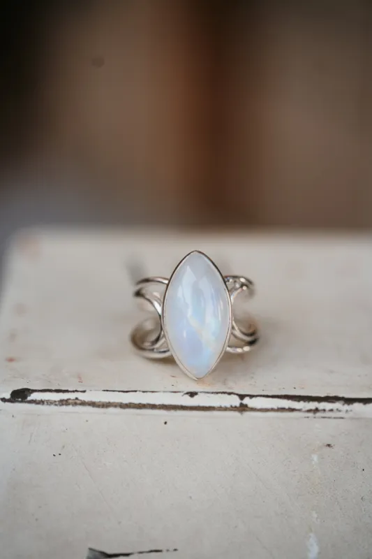Jennie Ring | Moonstone sold by Goldie Lew