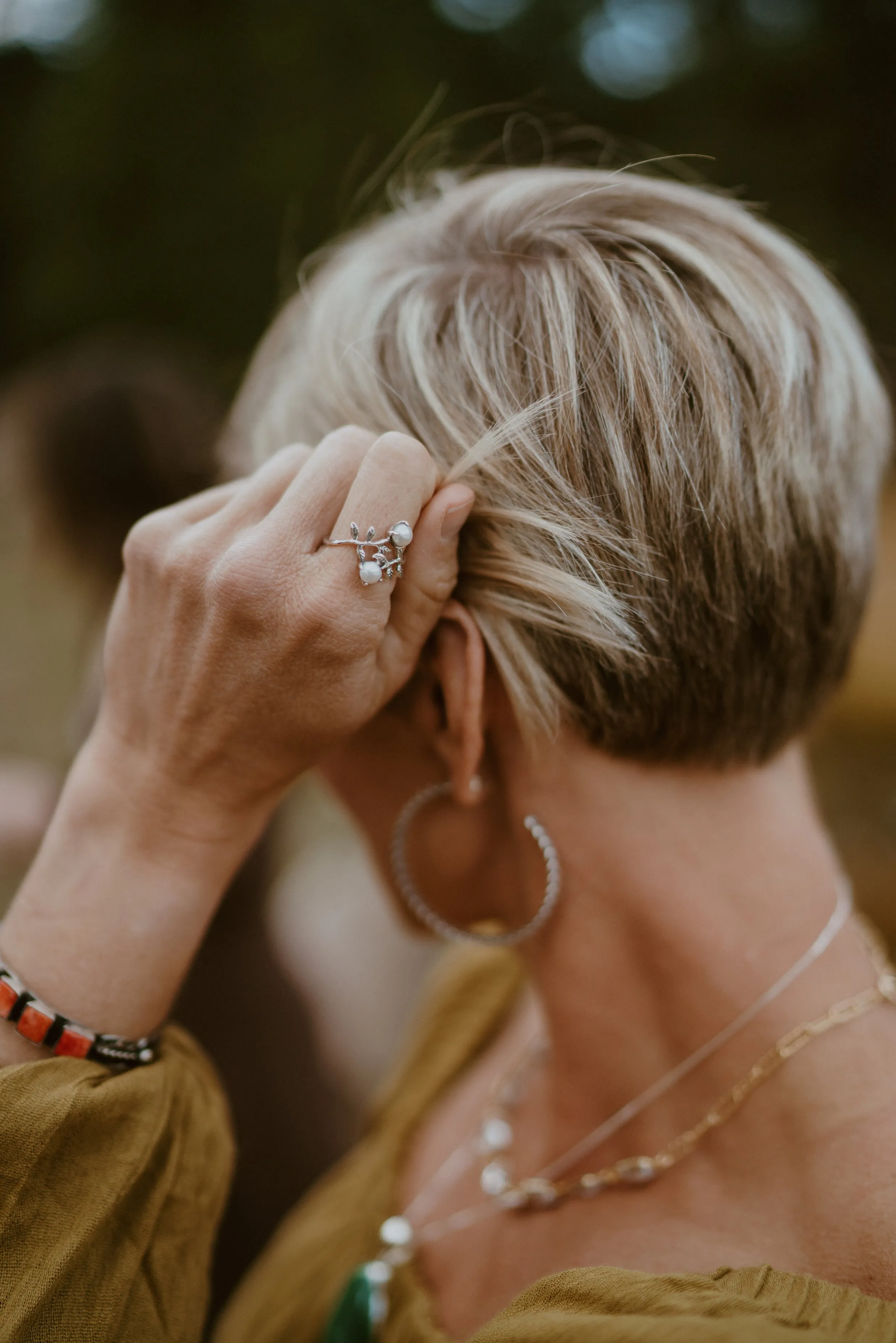 Claudia Ring | Pearl - FINAL SALE sold by Goldie Lew product image thumbnail 5