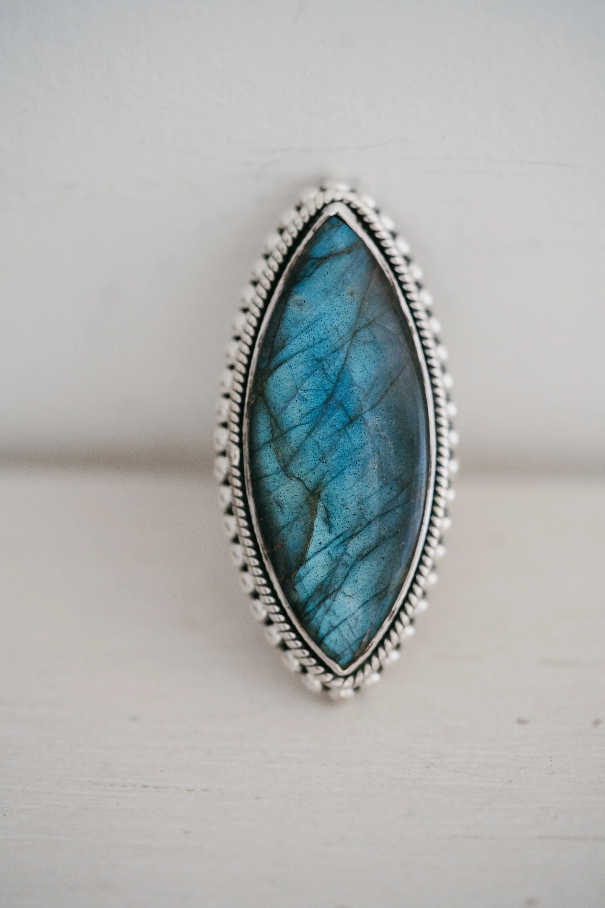 Betsy Ring | Labradorite sold by Goldie Lew product image thumbnail 4