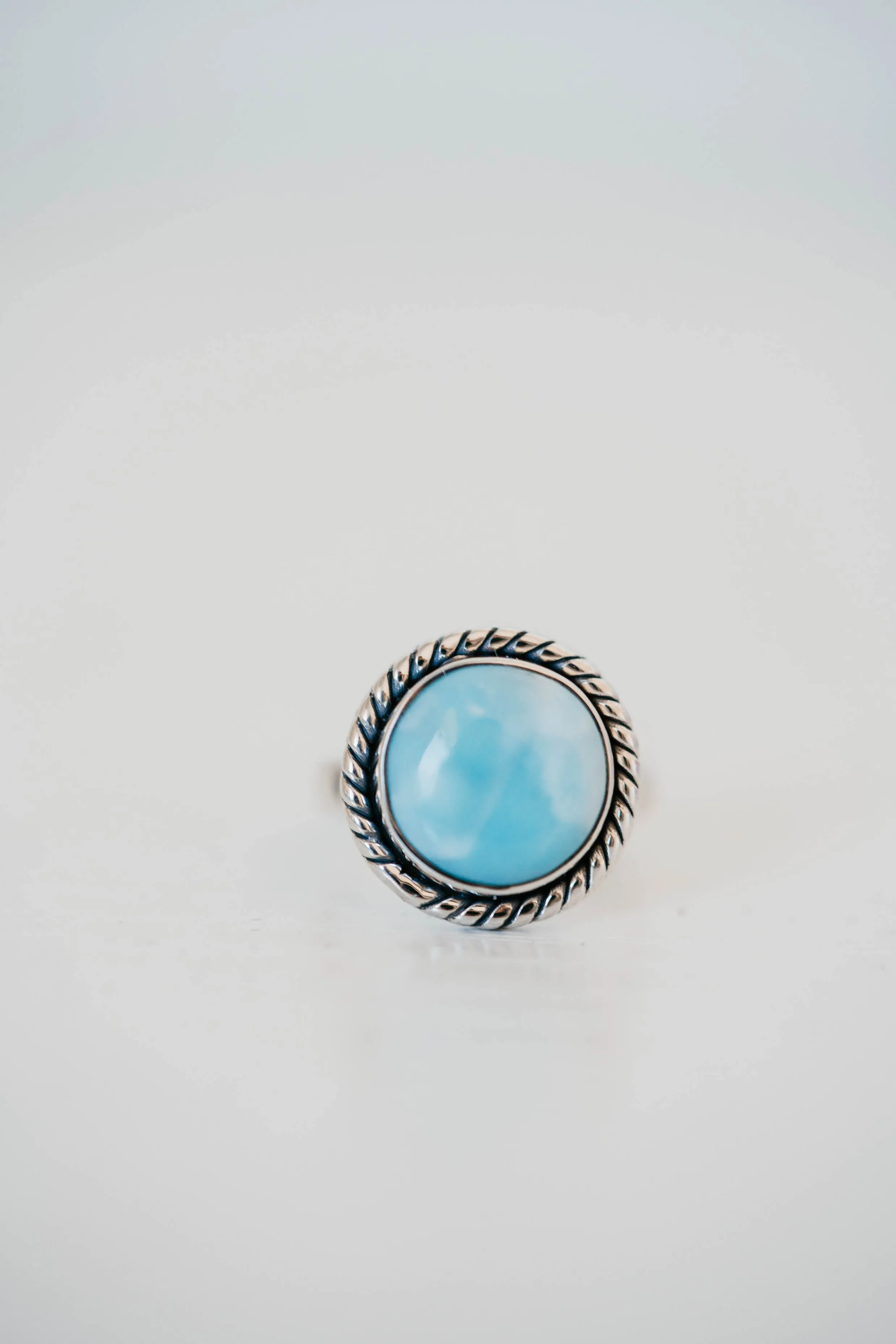 Edwards Ring | Larimar sold by Goldie Lew product image thumbnail 5