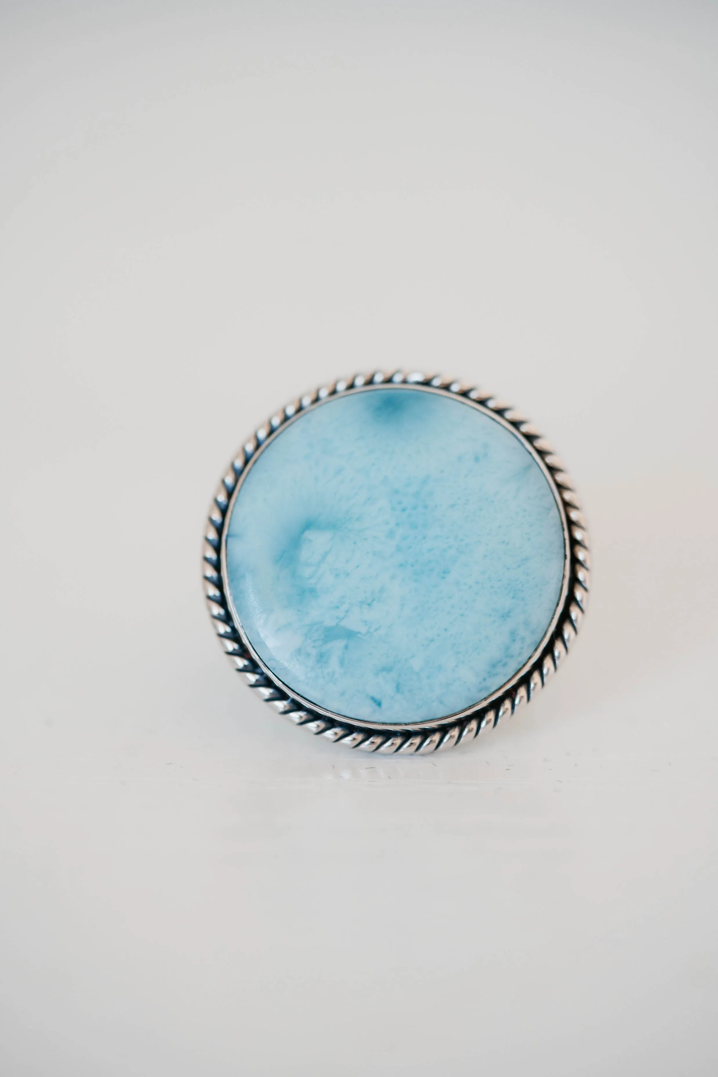 Edwards Ring | Larimar sold by Goldie Lew product image thumbnail 2