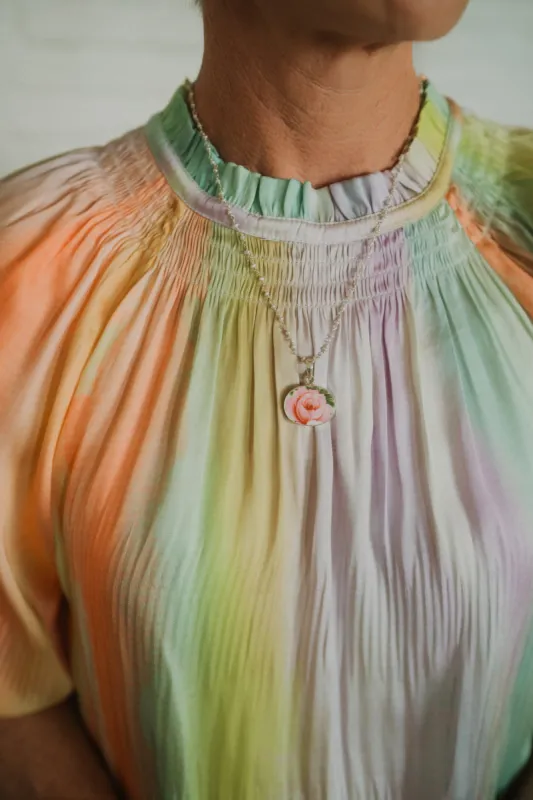 Spring Flowers Necklace sold by Goldie Lew