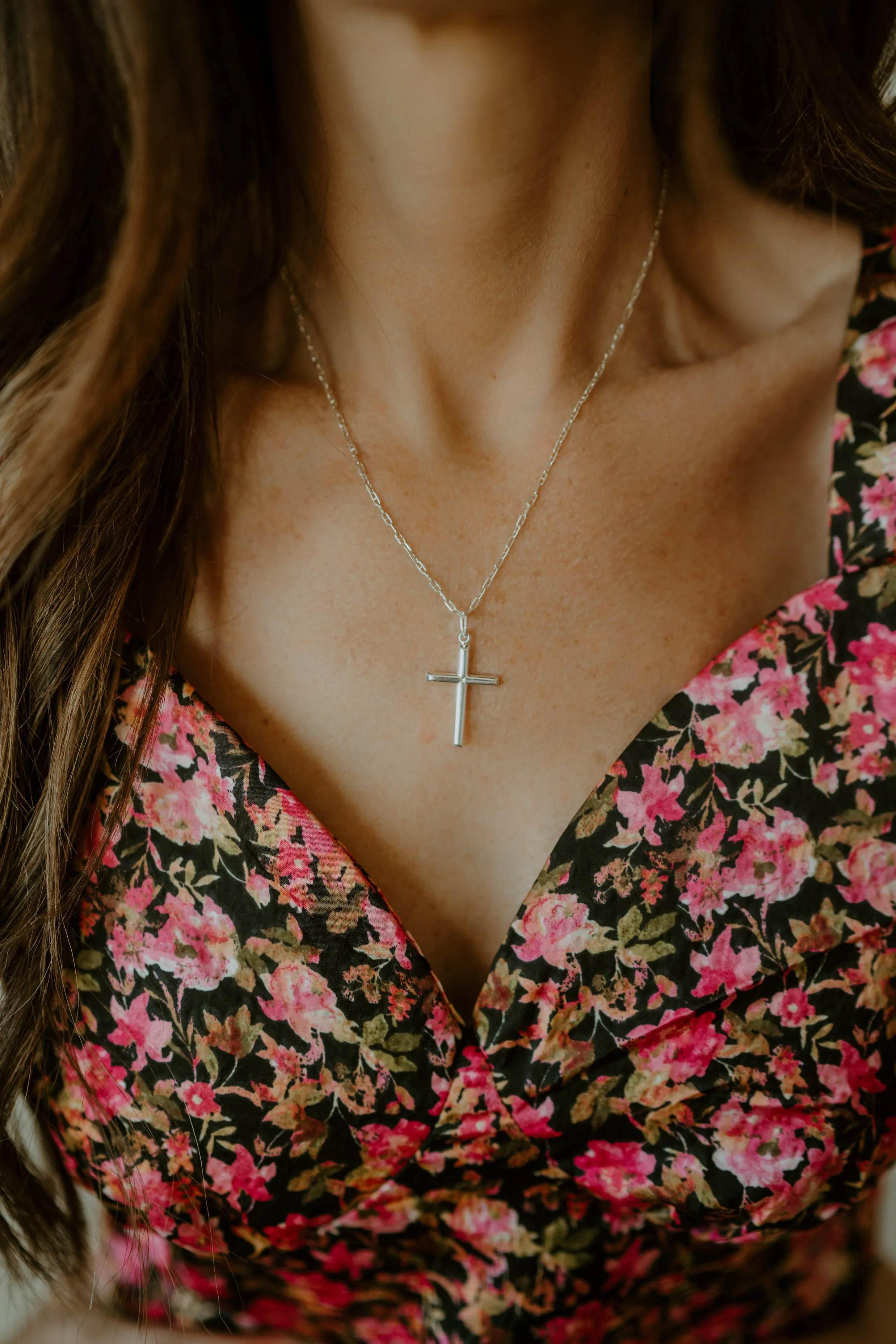 Nicolas Cross Necklace sold by Goldie Lew