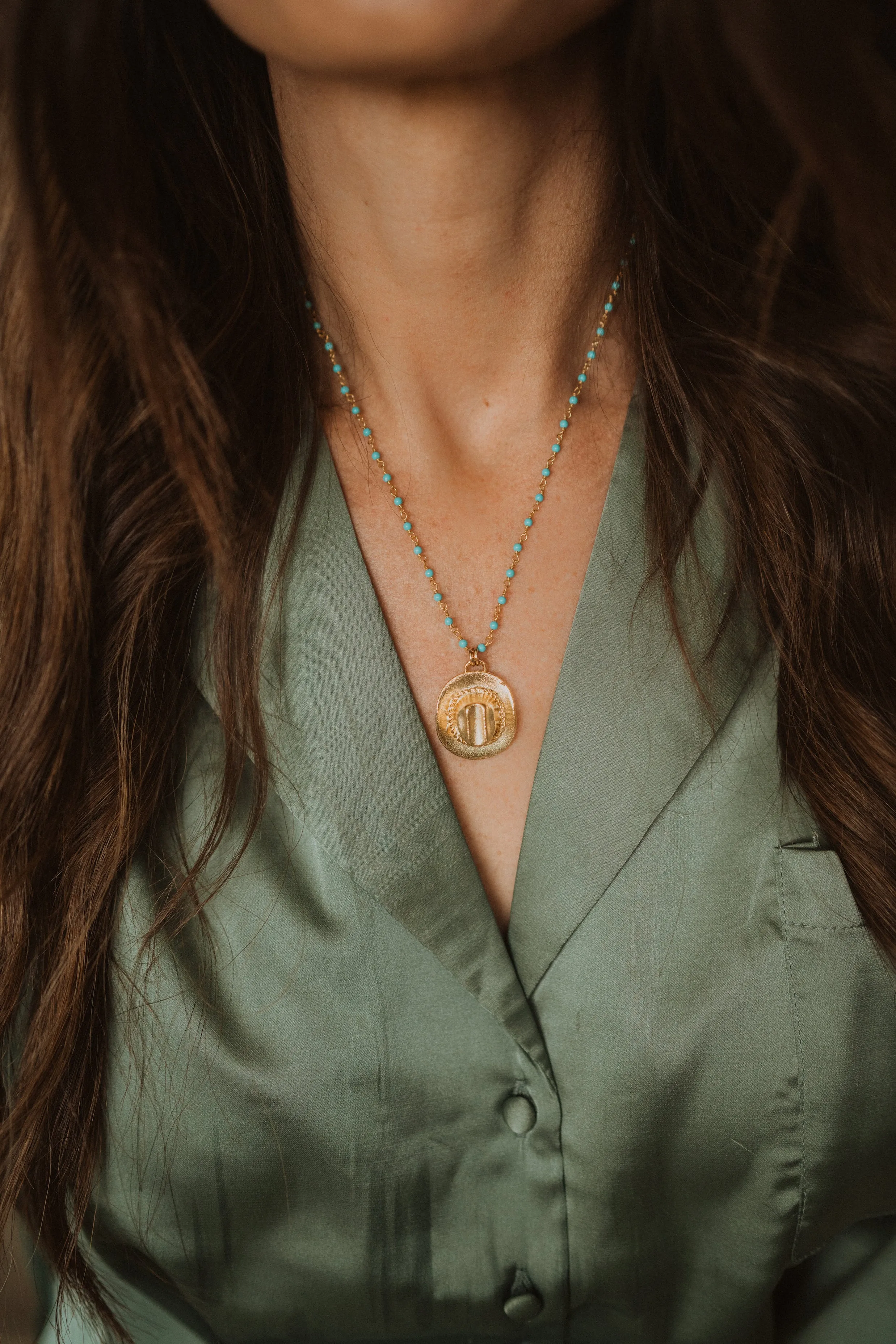 Sunday Silence Necklace sold by Goldie Lew product image thumbnail 3