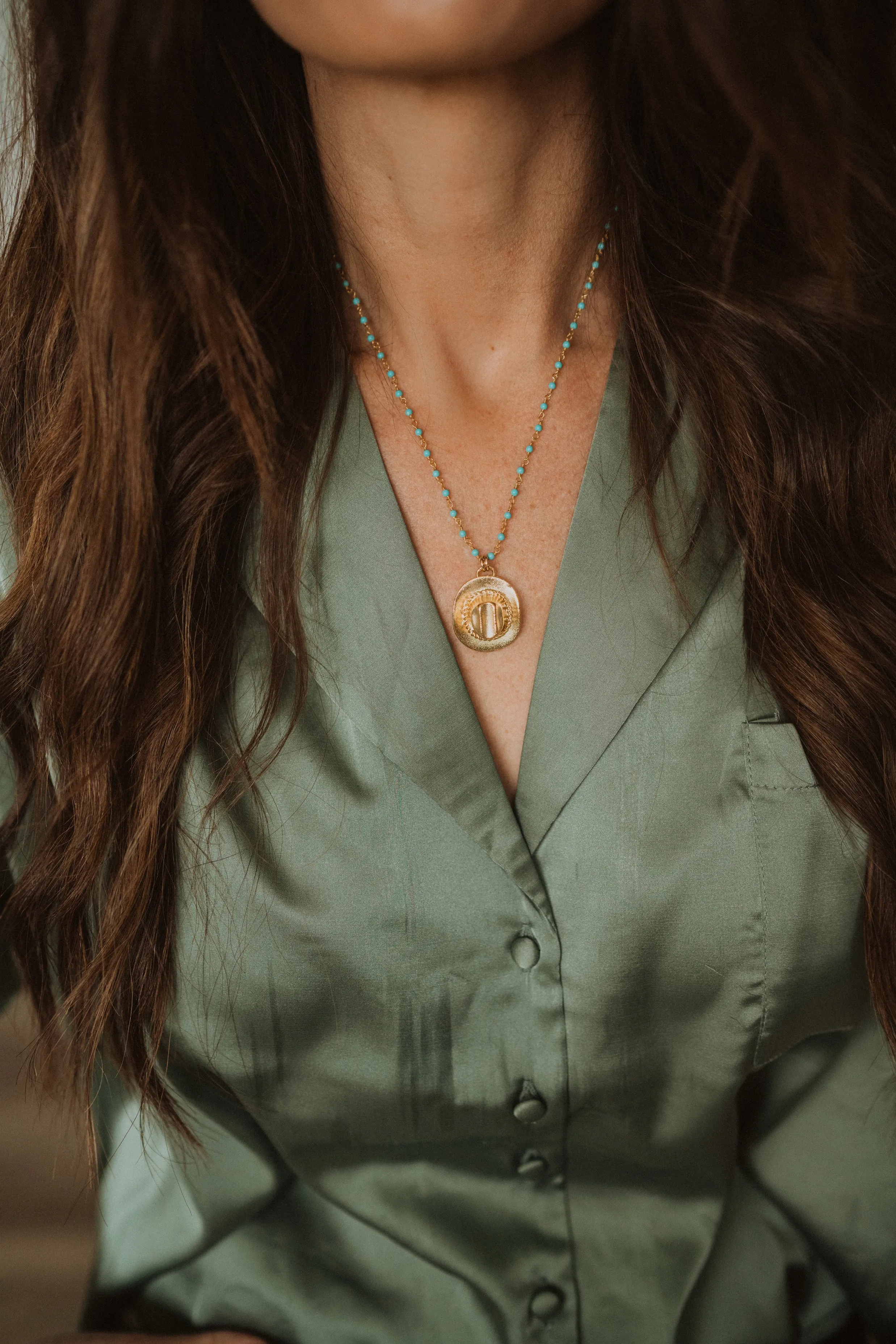 Sunday Silence Necklace sold by Goldie Lew product image thumbnail 2