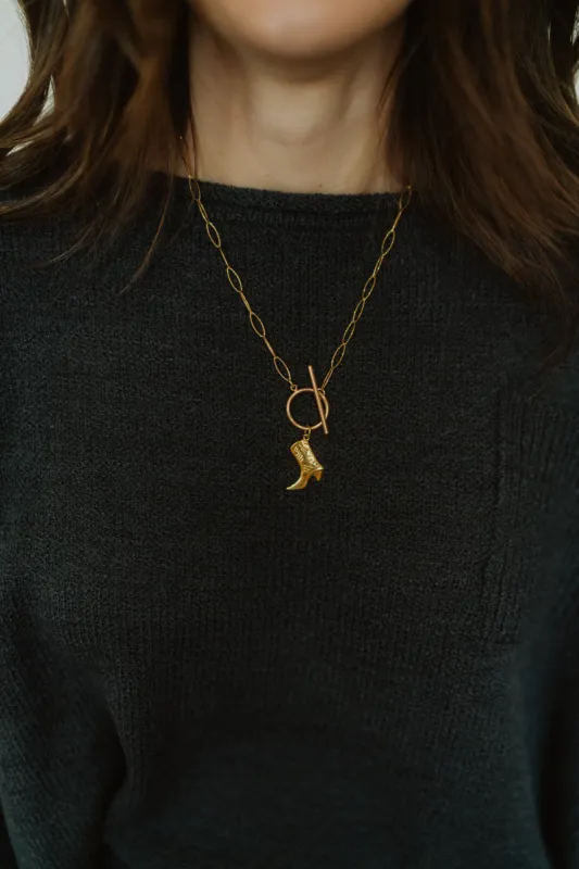 Be Golden Necklace sold by Goldie Lew