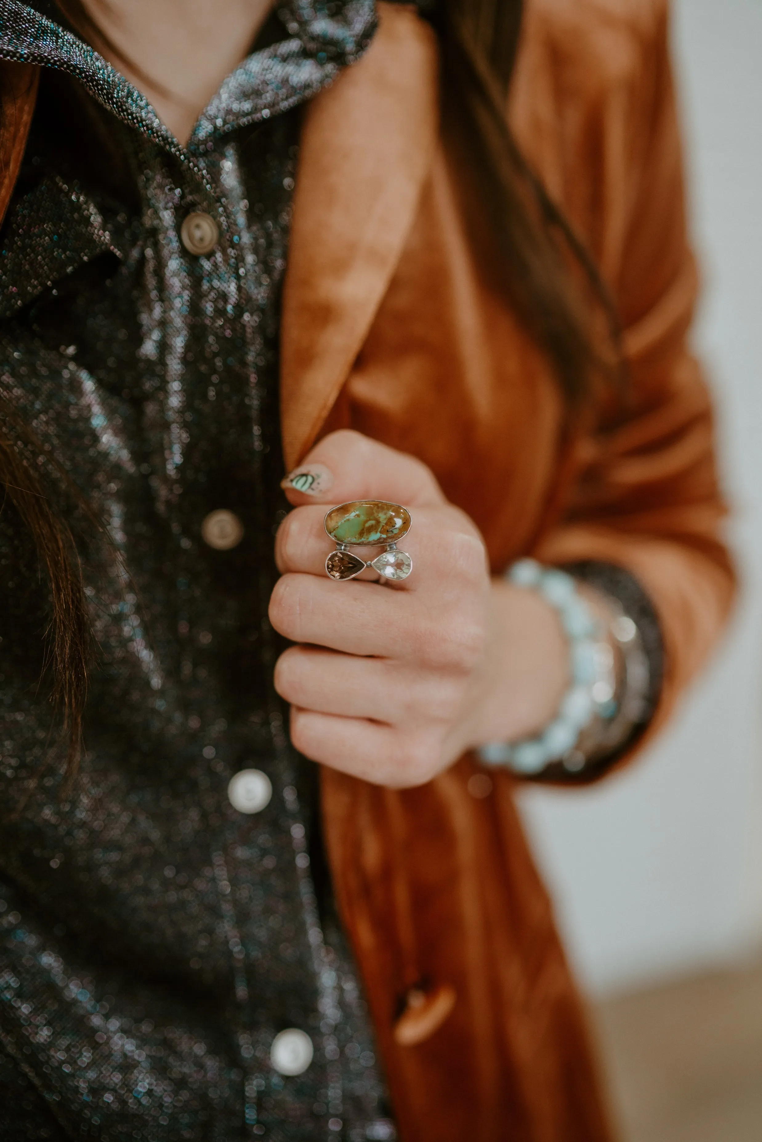 Osteller Ring sold by Goldie Lew product image thumbnail 2