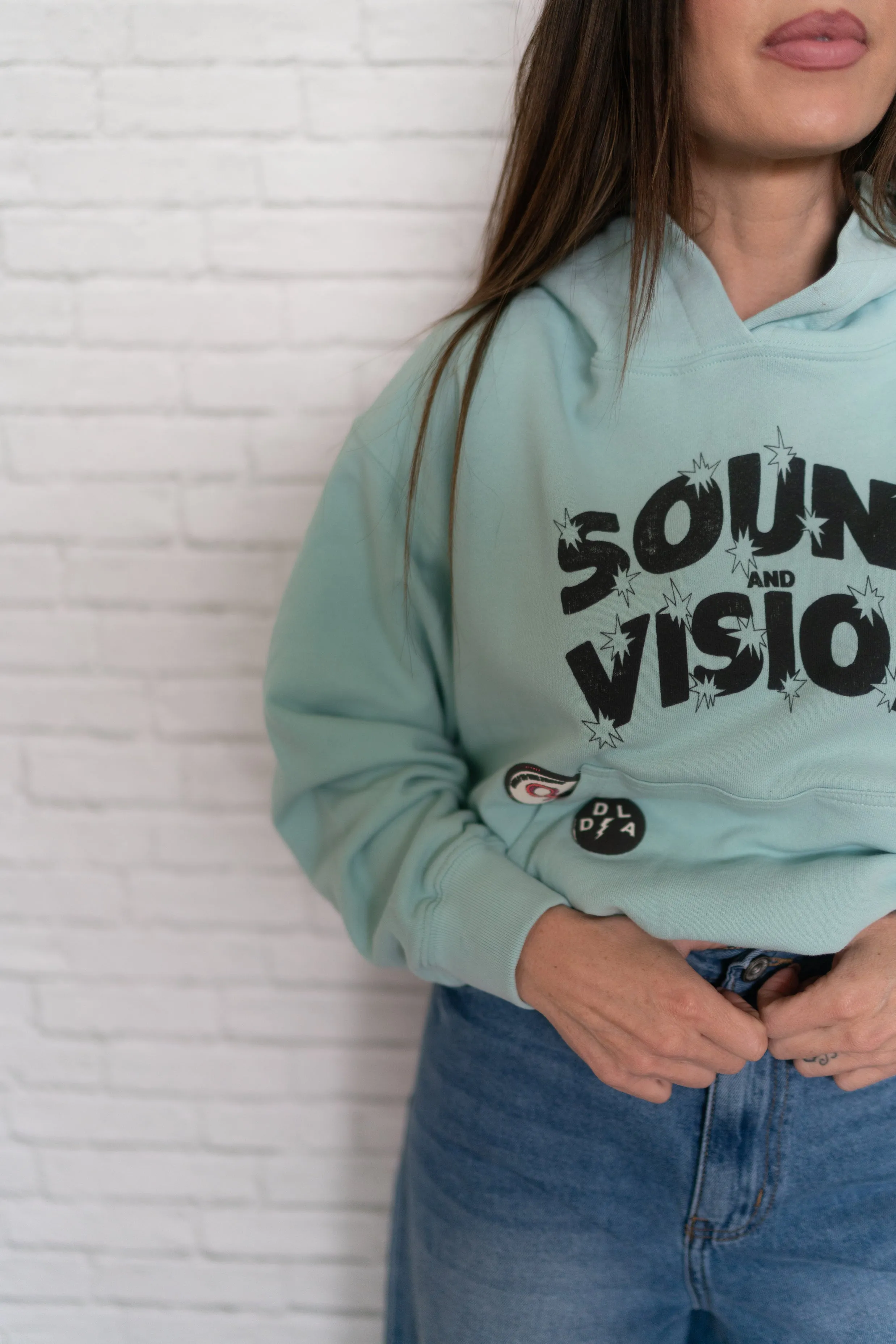 Sound and Vision Hoodie sold by Goldie Lew product image thumbnail 5