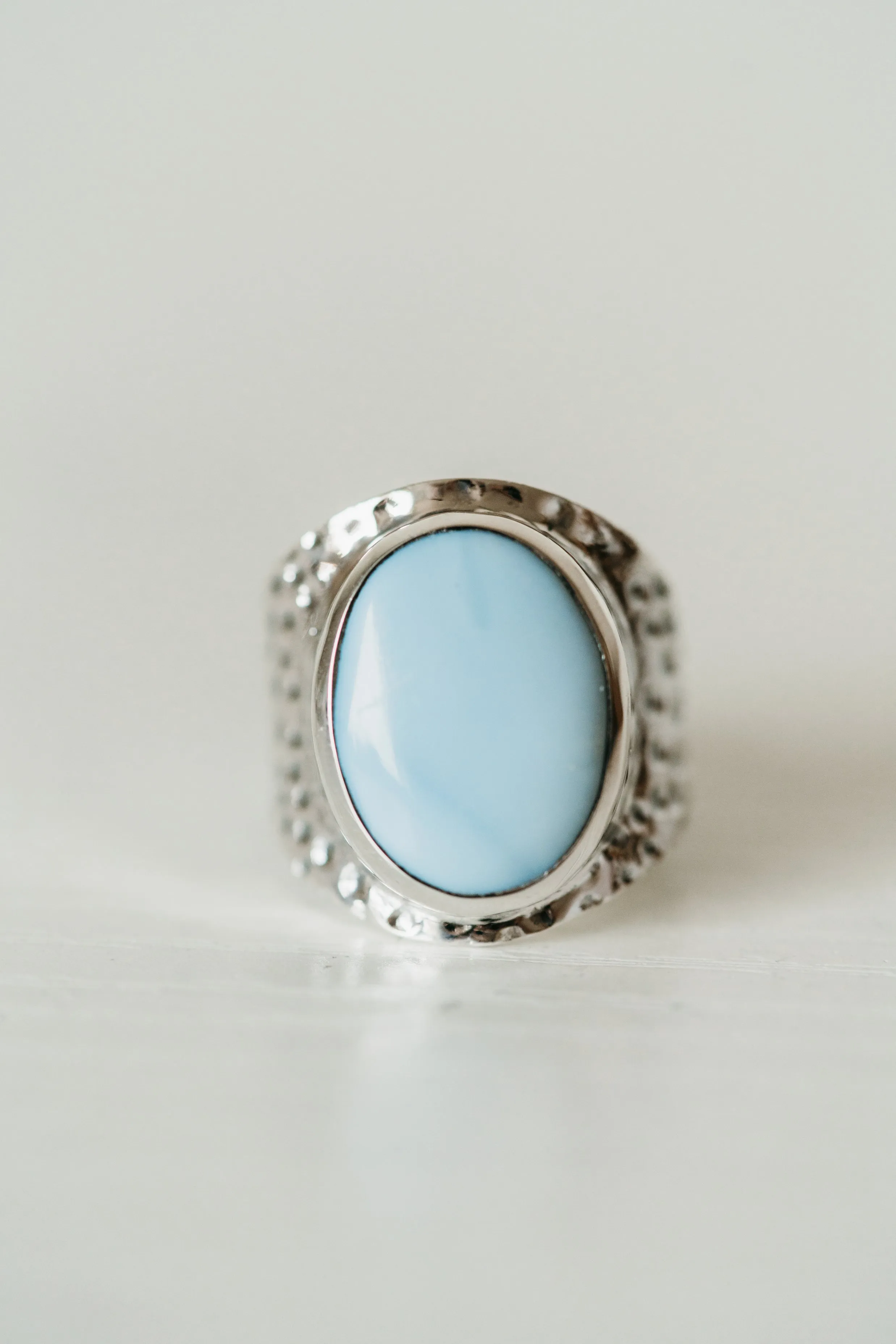 Mahalia Ring | Blue Opal - FINAL SALE sold by Goldie Lew