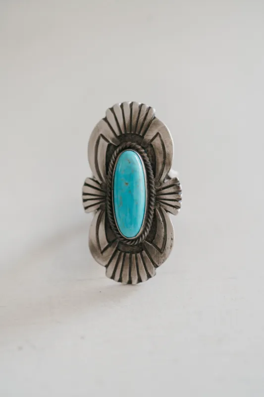 Howard Ring | Turquoise made by Goldie Lew