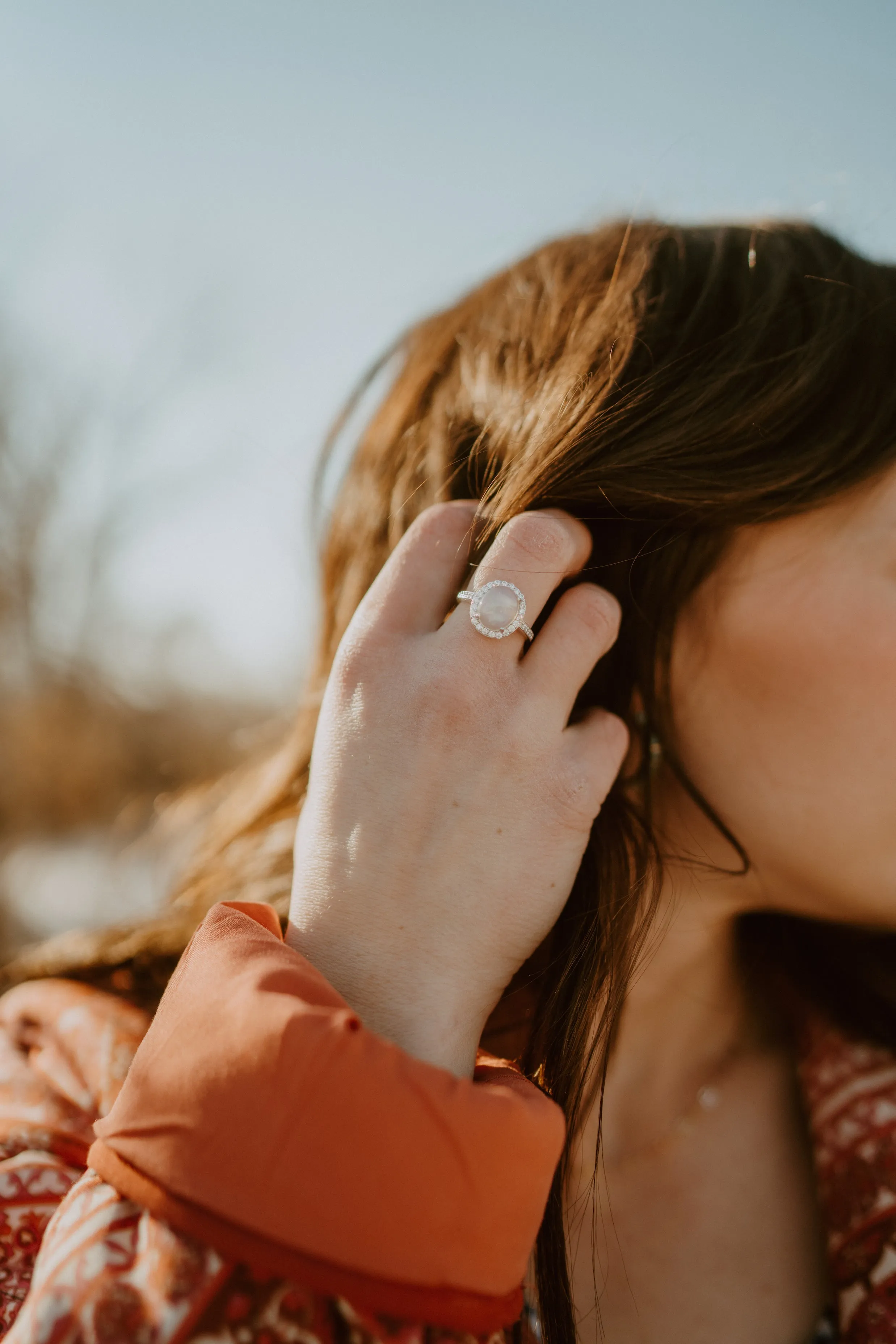 Aria Ring | Ethiopian Opal sold by Goldie Lew
