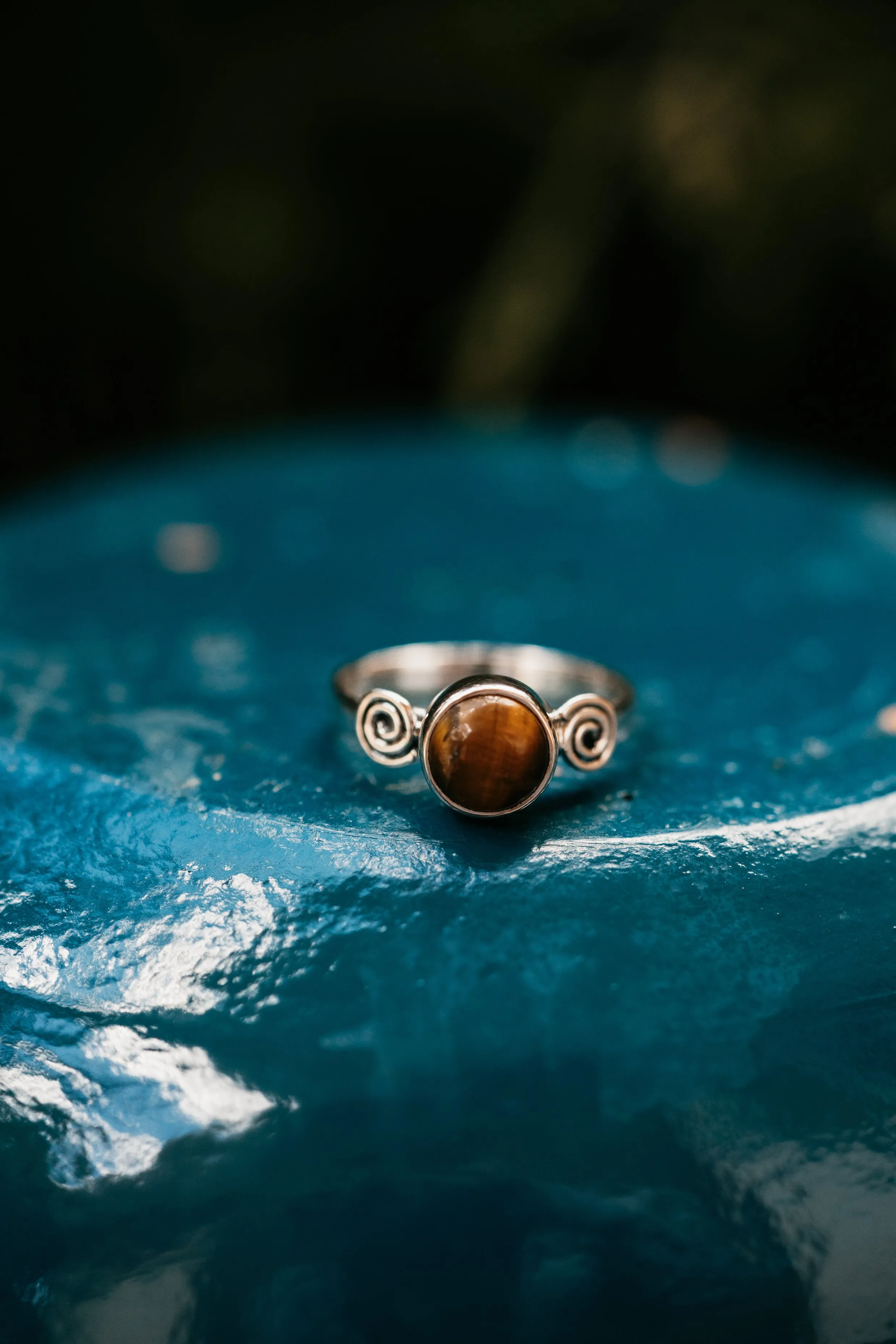 Lennox Ring | Tiger's Eye sold by Goldie Lew