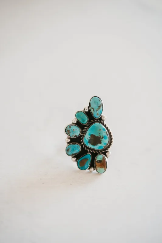 Ellen Ring | Turquoise sold by Goldie Lew