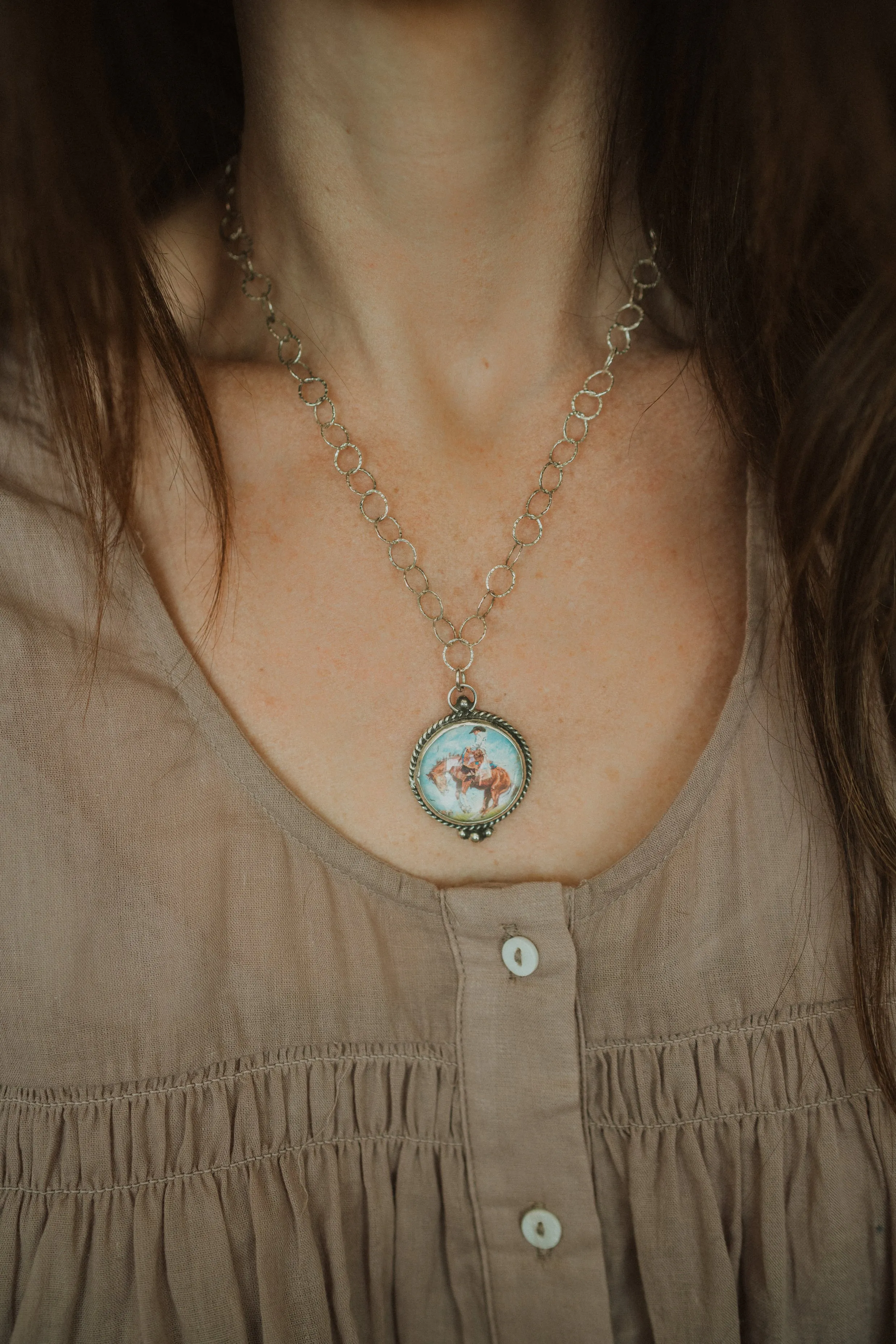 Big Red Necklace sold by Goldie Lew product image thumbnail 2