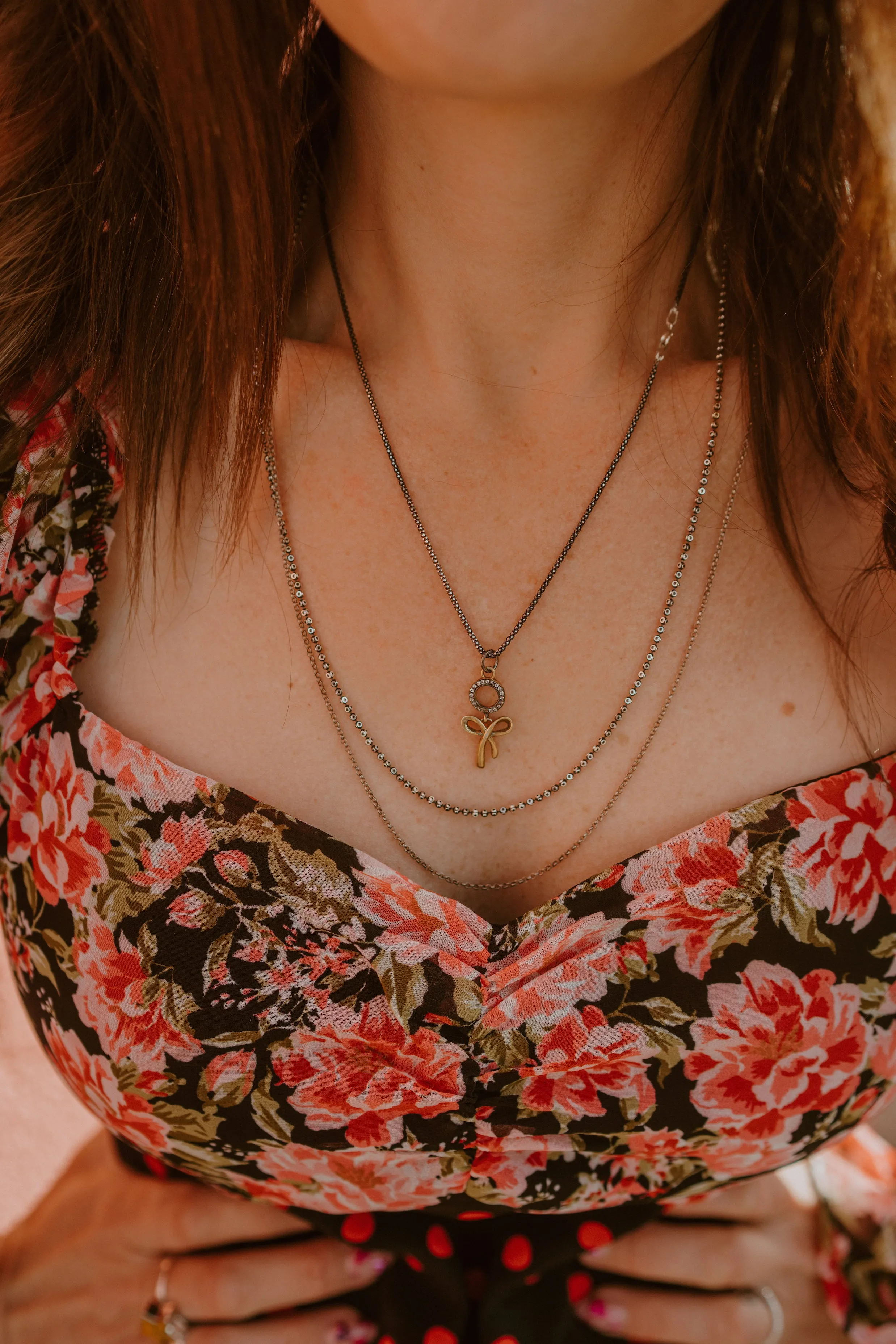 Silver Necklace Set #2 sold by Goldie Lew product image thumbnail 2