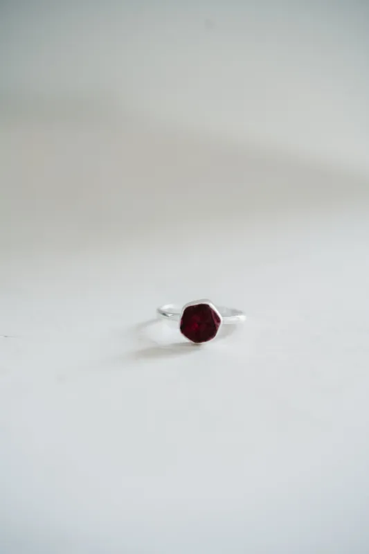 Perry Ring | Ruby sold by Goldie Lew