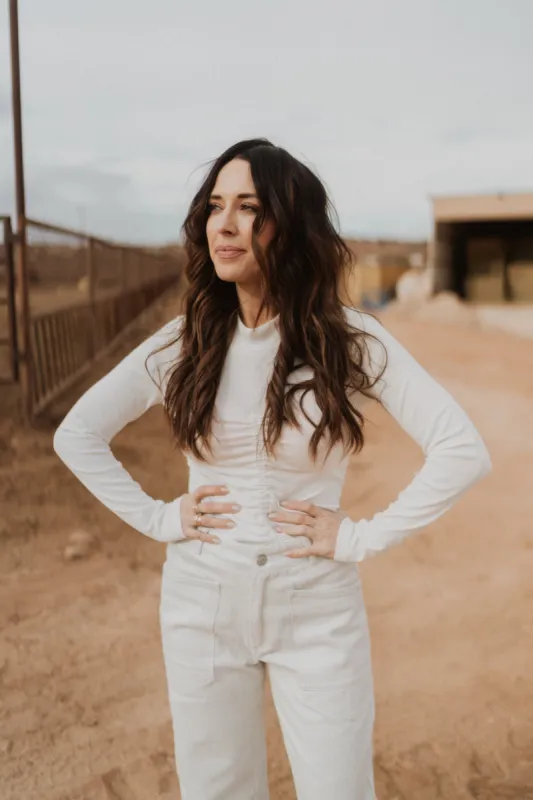 Santorini Top sold by Goldie Lew