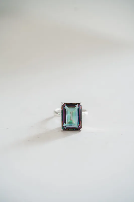 Lola Ring | Mystic Quartz sold by Goldie Lew