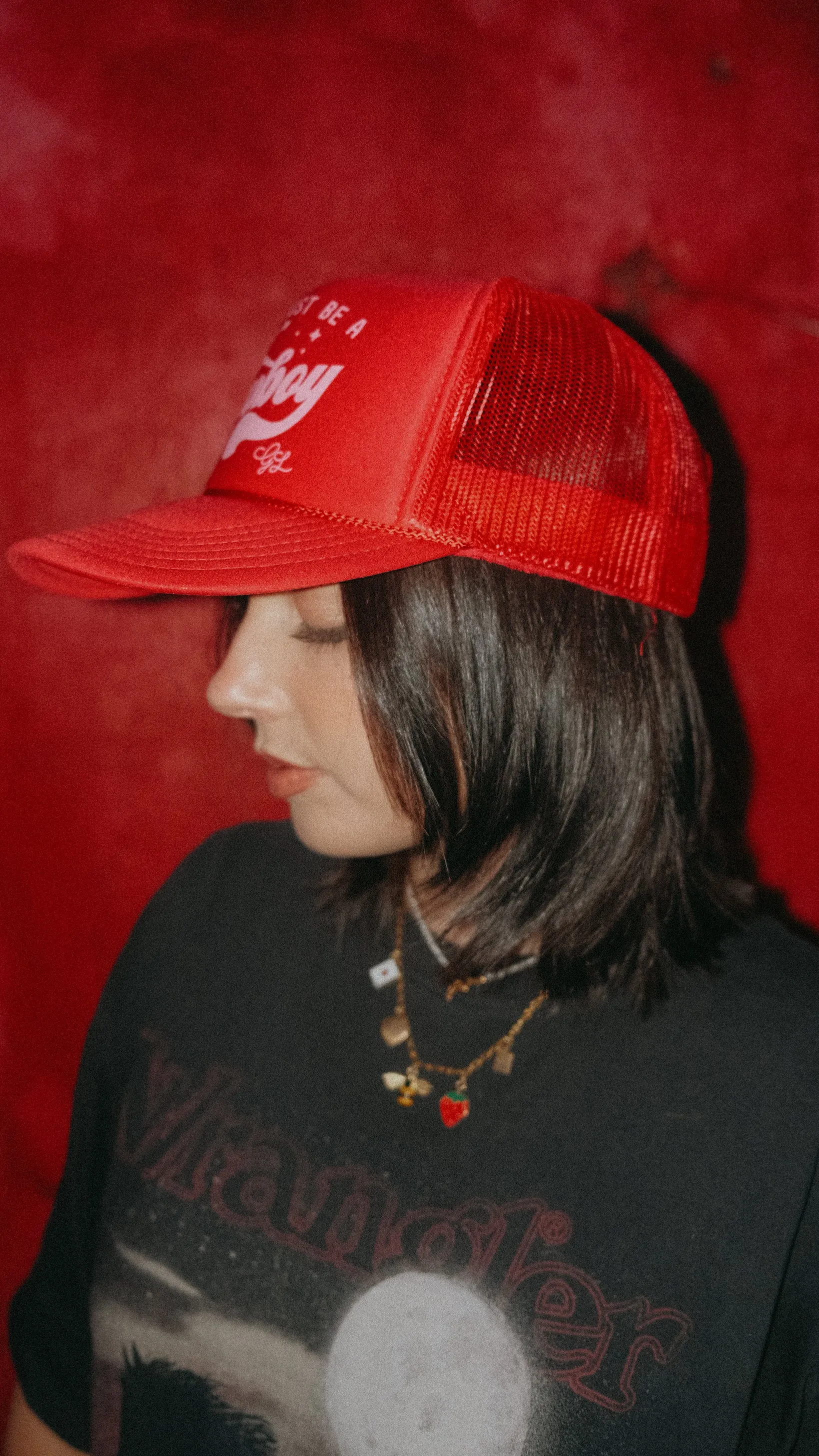 Cupid + Cowboys Trucker Hat sold by Goldie Lew product image thumbnail 5