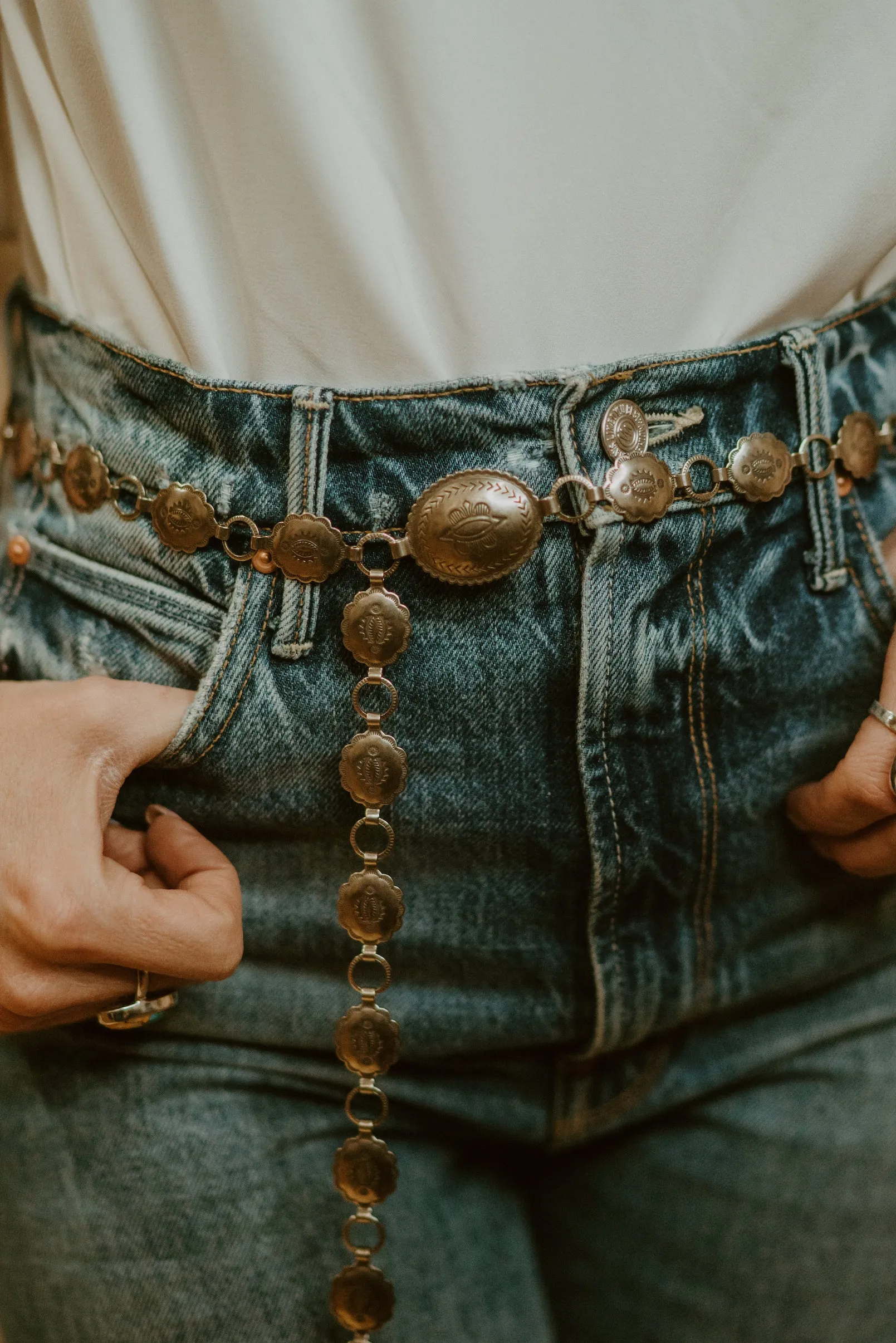 Concho Belt No. 28 sold by Goldie Lew product image thumbnail 3