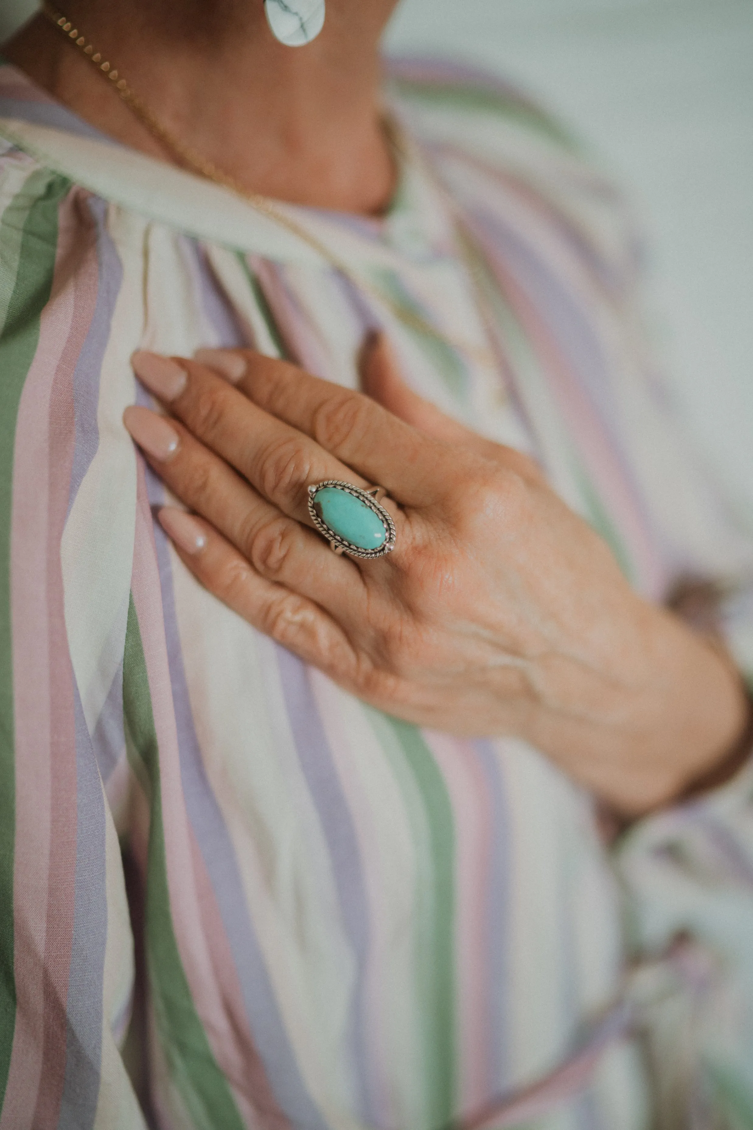 Janet Ring | Turquoise sold by Goldie Lew product image thumbnail 2