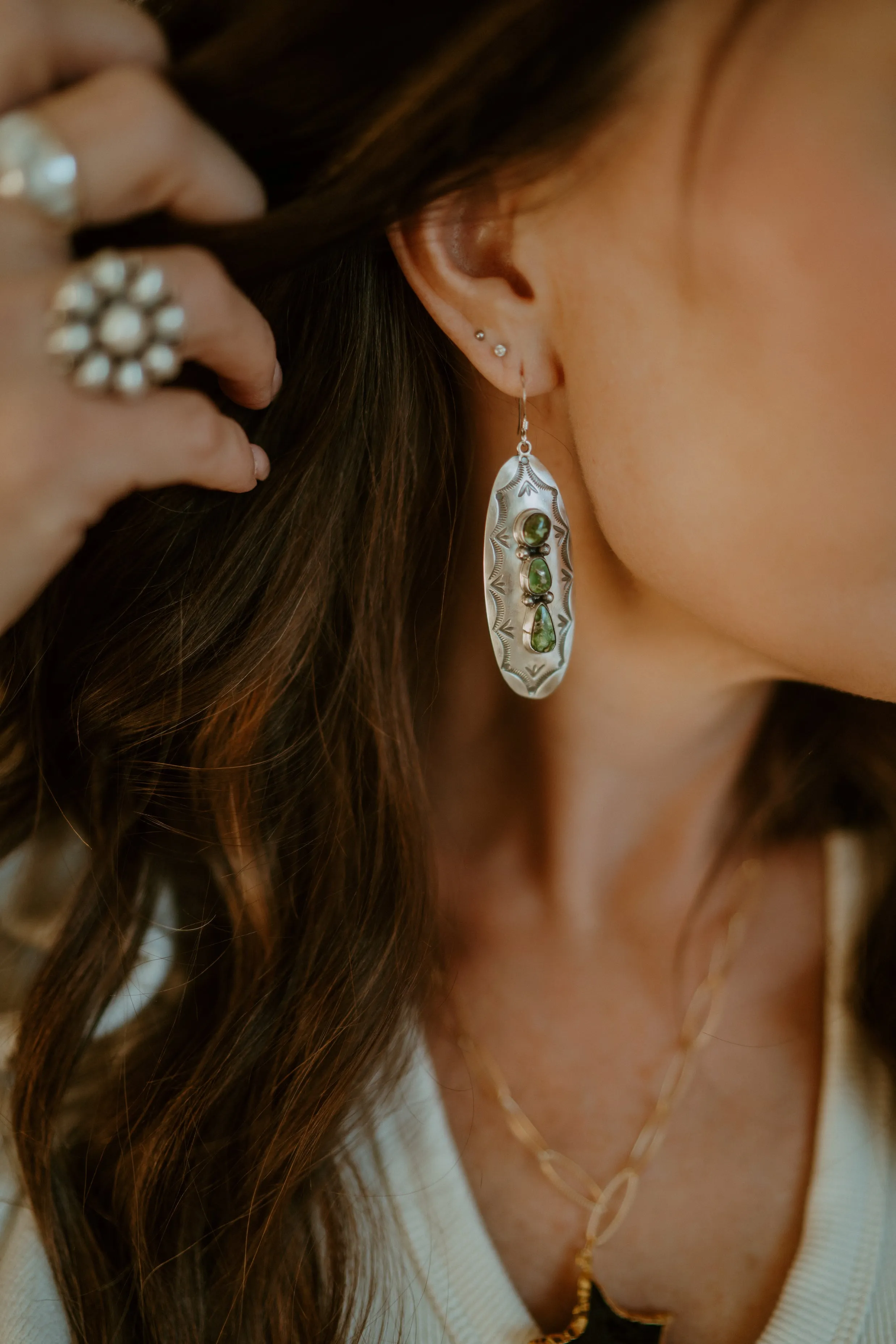 Tamara Earrings sold by Goldie Lew