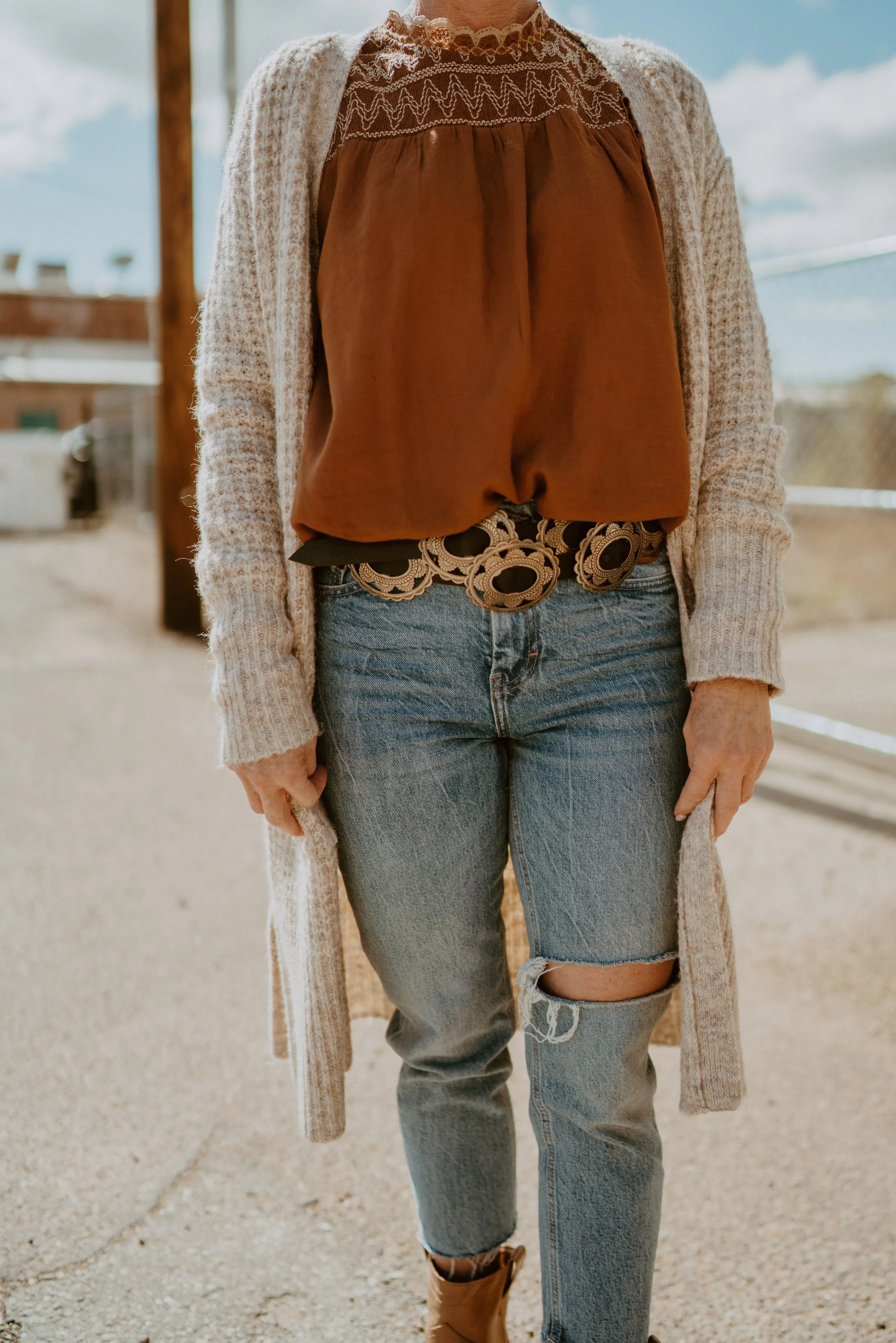 Concho Belt No. 10 sold by Goldie Lew