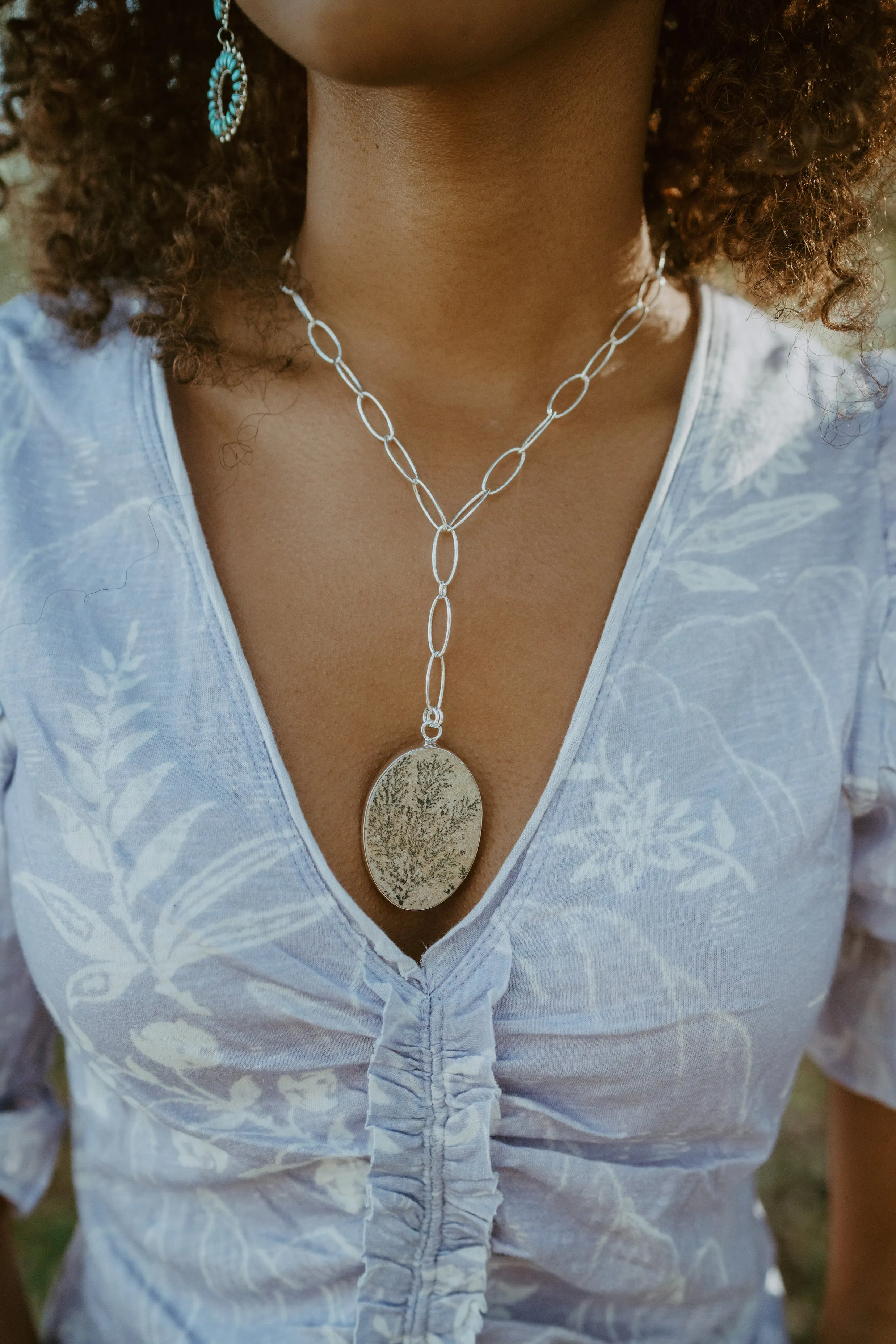 Ceelo Necklace | Russian Dendritic sold by Goldie Lew product image thumbnail 2