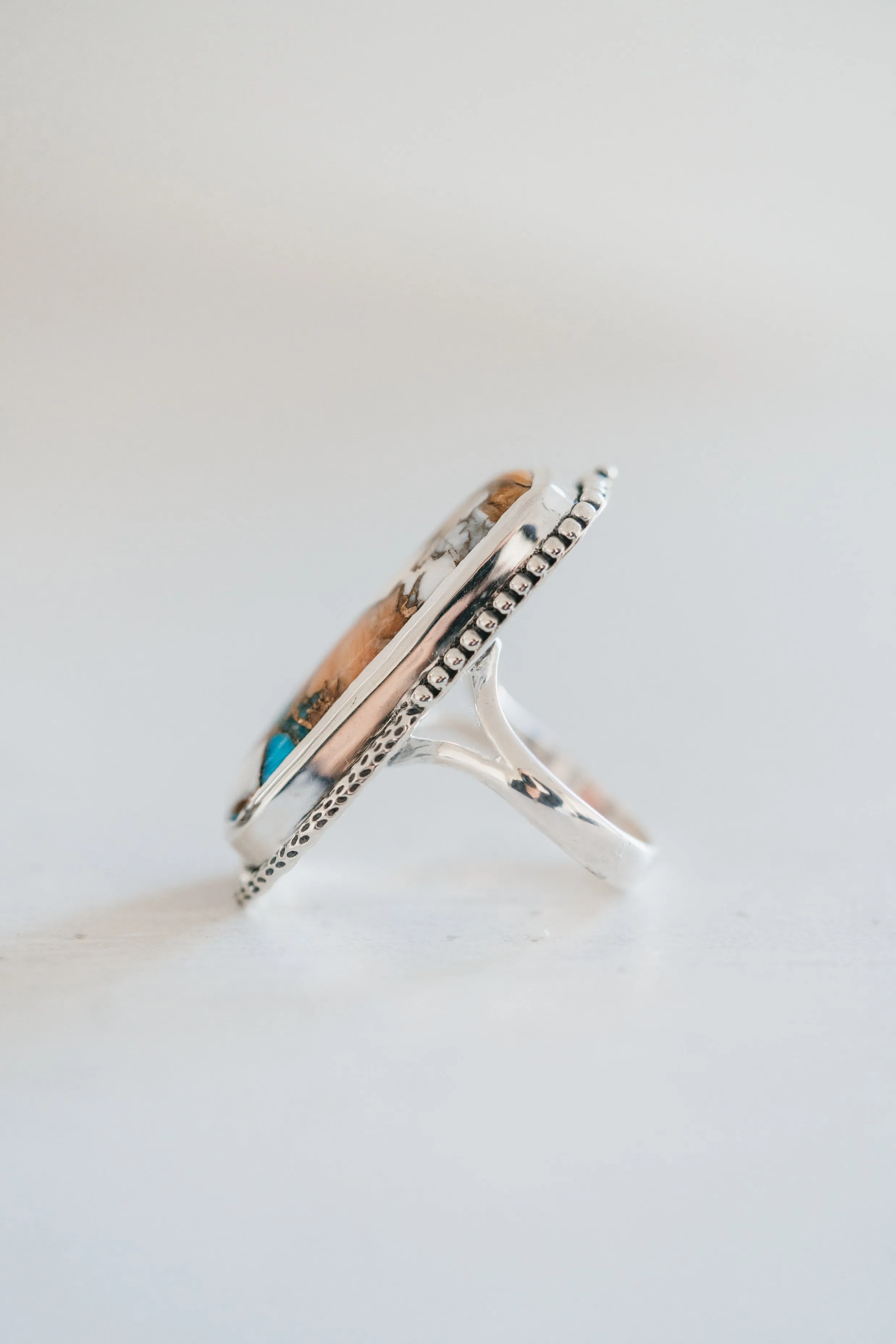 Bambi Ring | Spiny Turquoise sold by Goldie Lew product image thumbnail 2