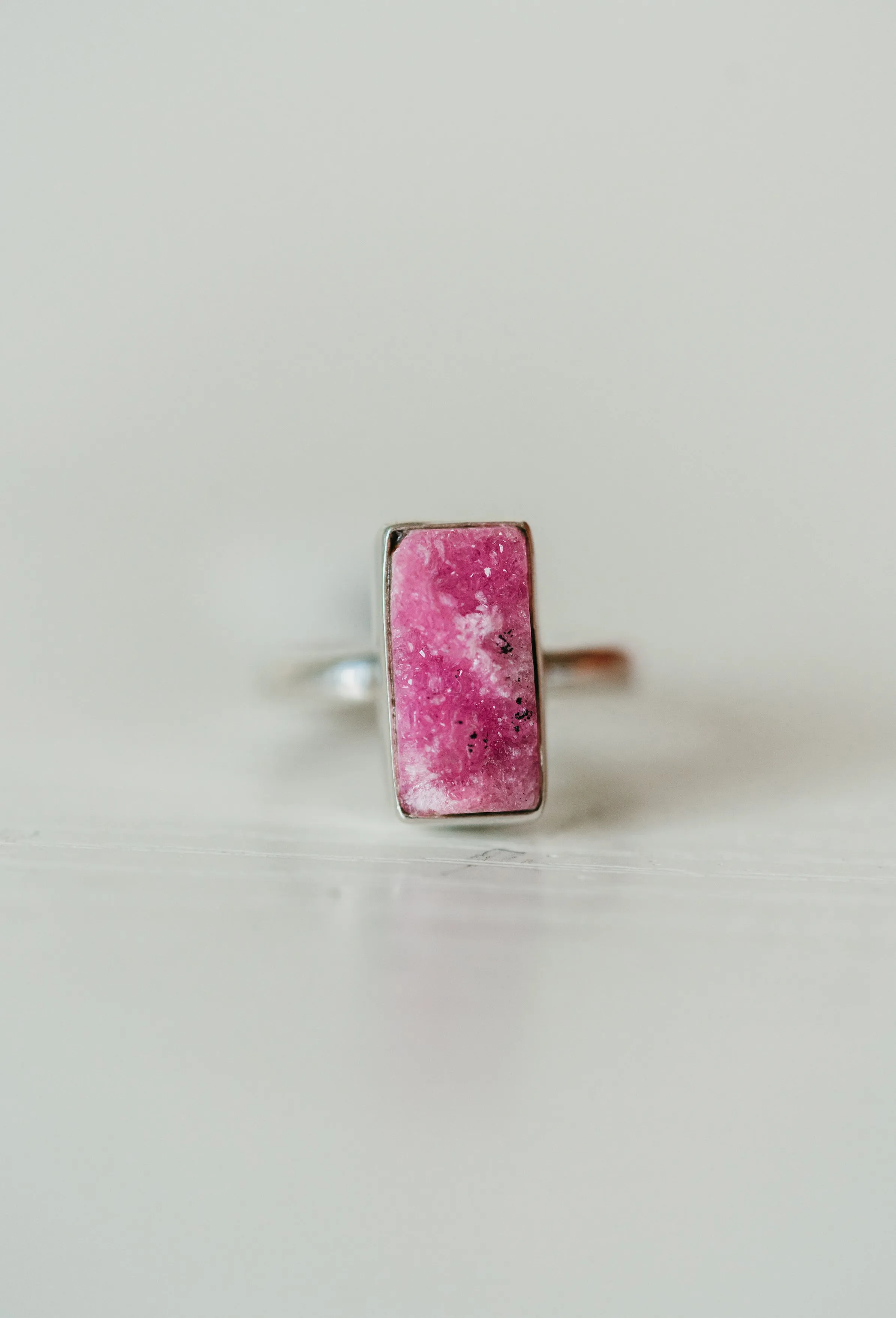 Mercia Ring | Cobalto Calsite sold by Goldie Lew product image thumbnail 4