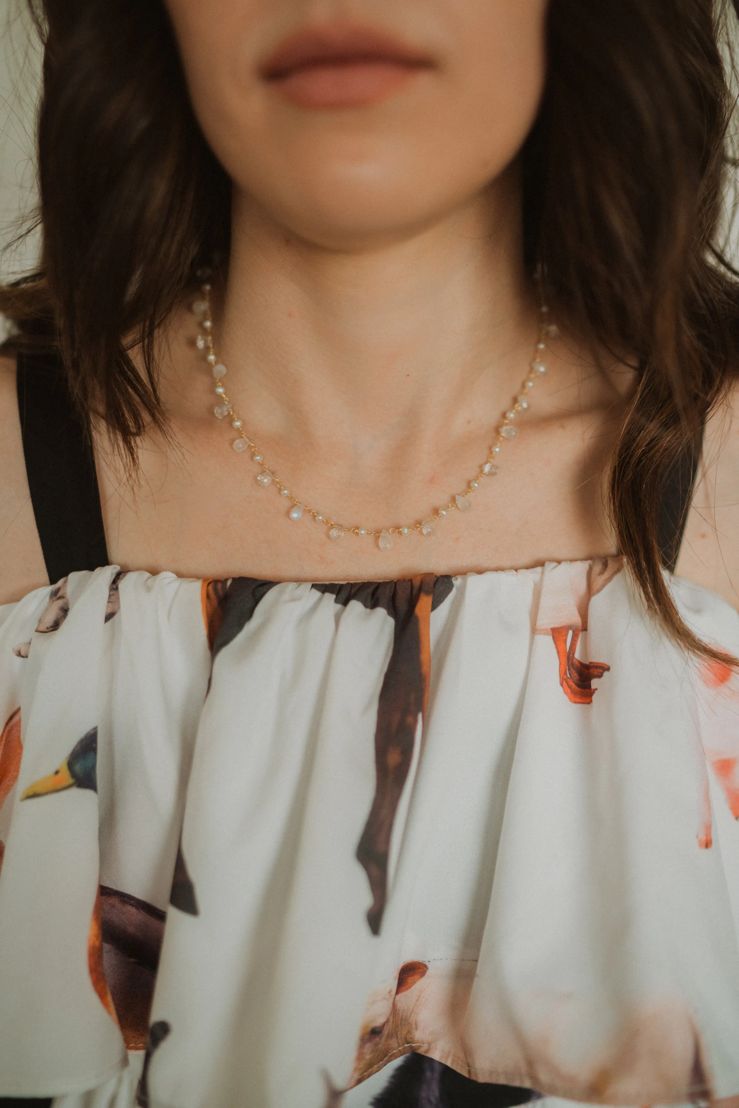 Precious Pearl Necklace sold by Goldie Lew product image thumbnail 2