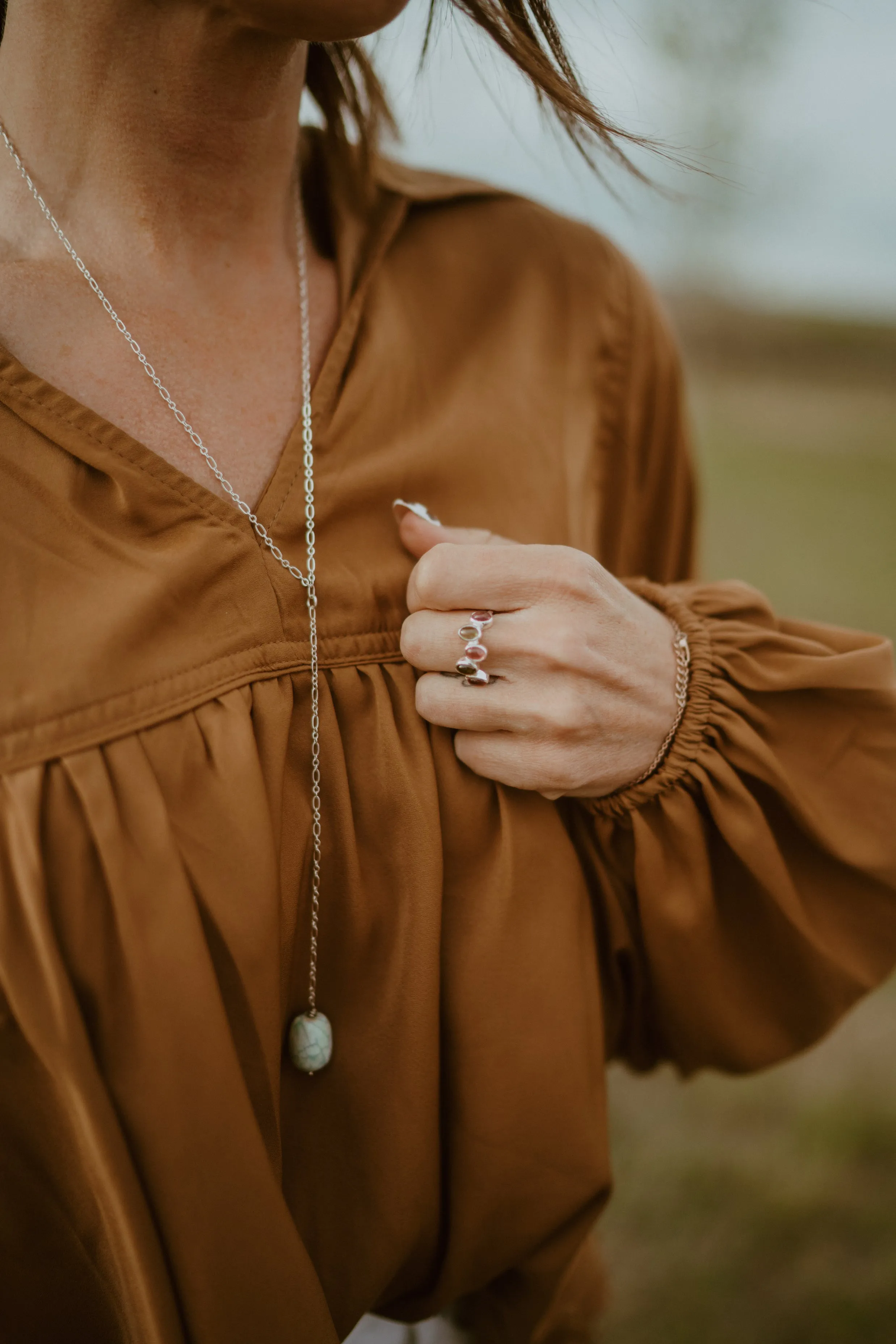Romy Ring | Tourmaline - FINAL SALE sold by Goldie Lew