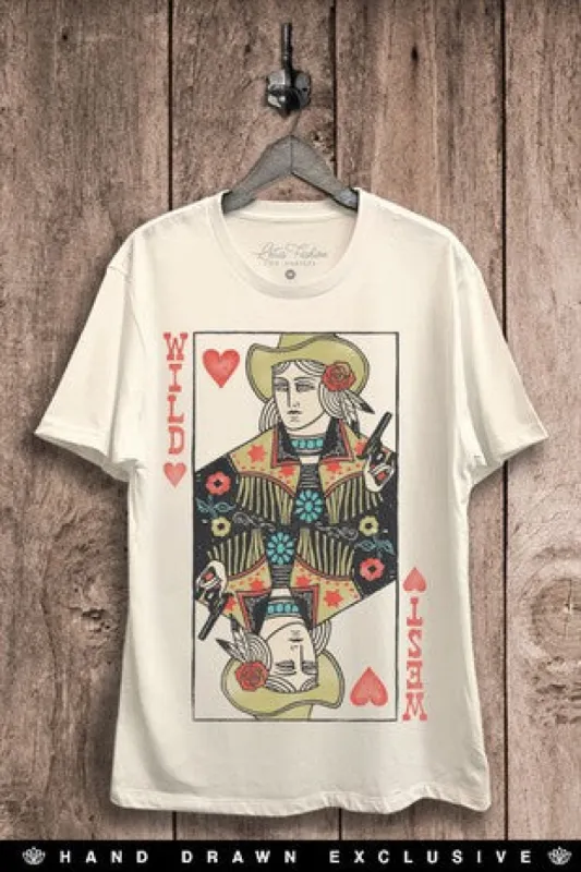 Queen of Hearts T-Shirt sold by Goldie Lew