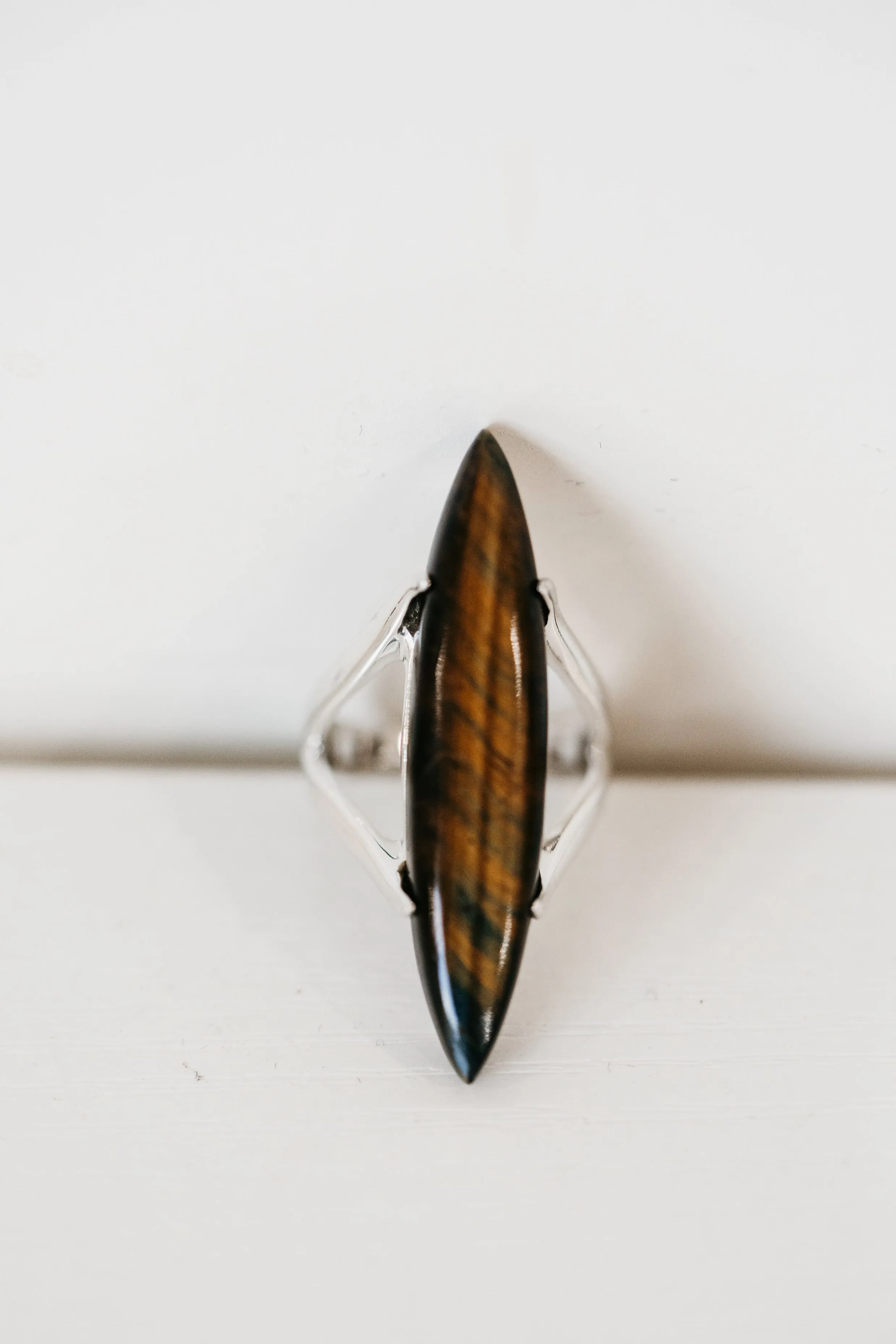 Southern Belle Ring | Tiger's Eye sold by Goldie Lew product image thumbnail 3