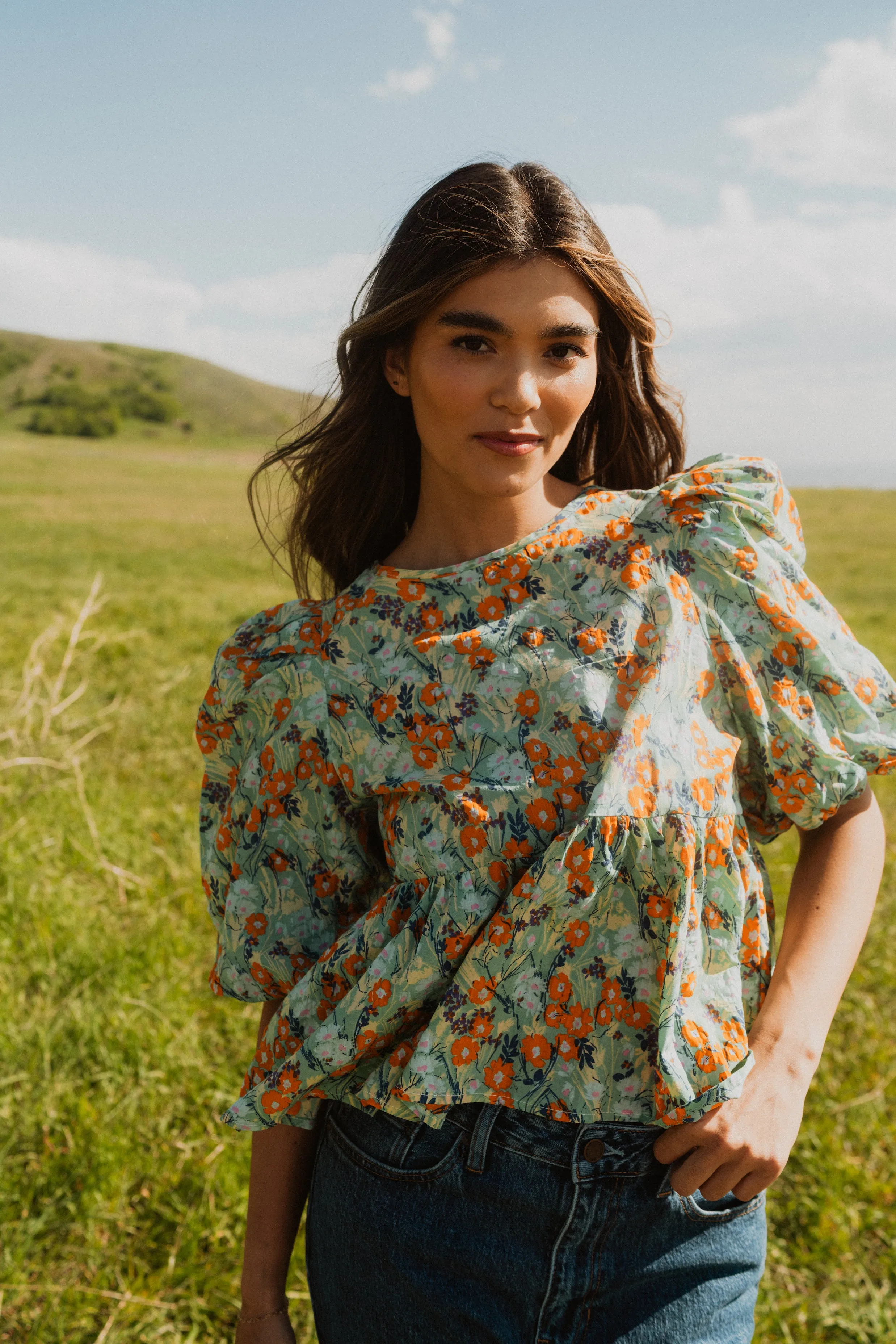 Frazier Top sold by Goldie Lew