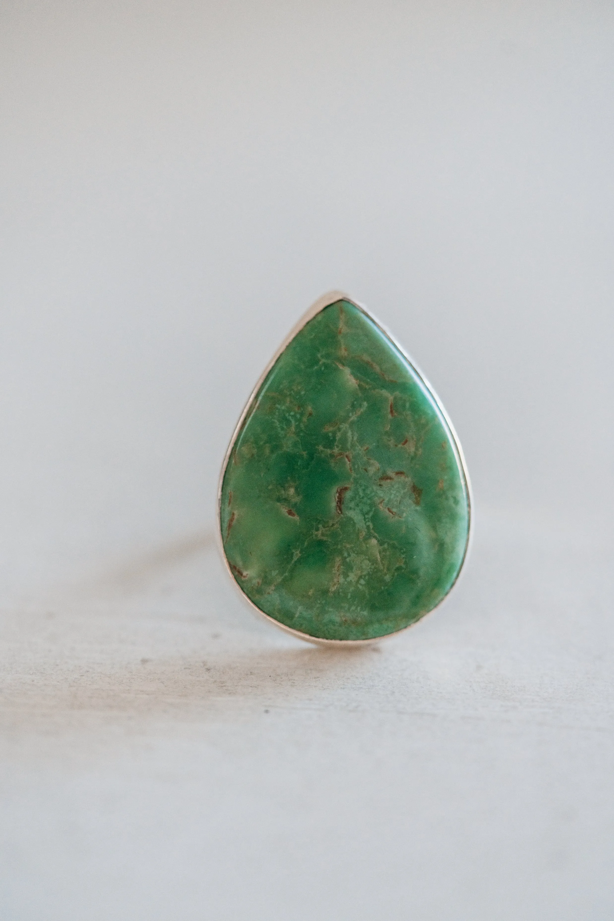 Gravity Ring | Green Variscite sold by Goldie Lew product image thumbnail 4