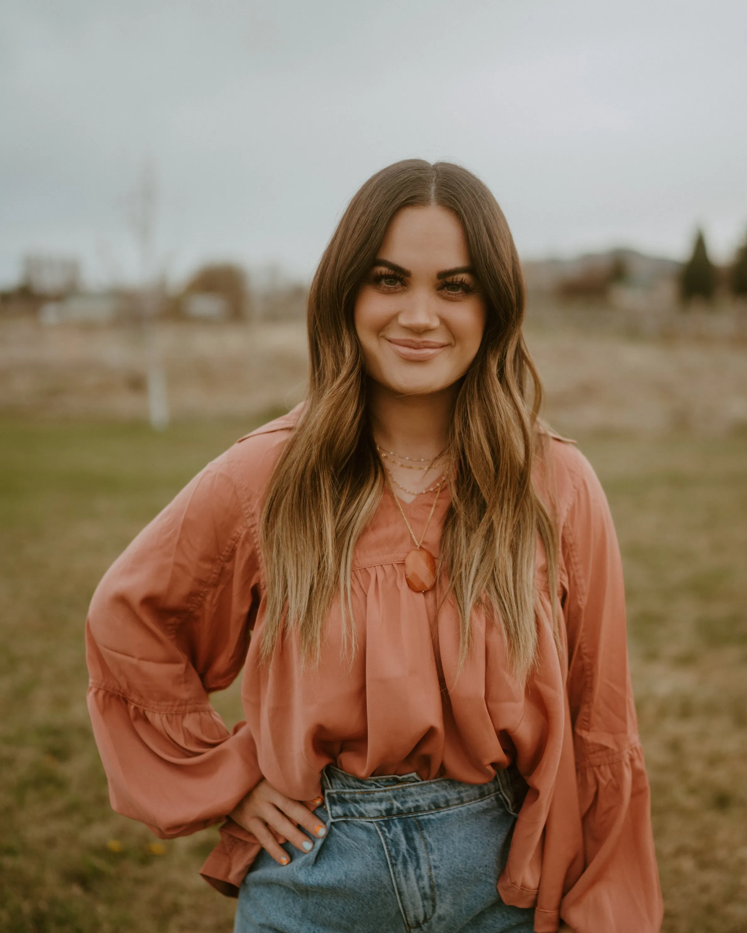 Quincey Top | Ginger Spice - FINAL SALE sold by Goldie Lew product image thumbnail 3