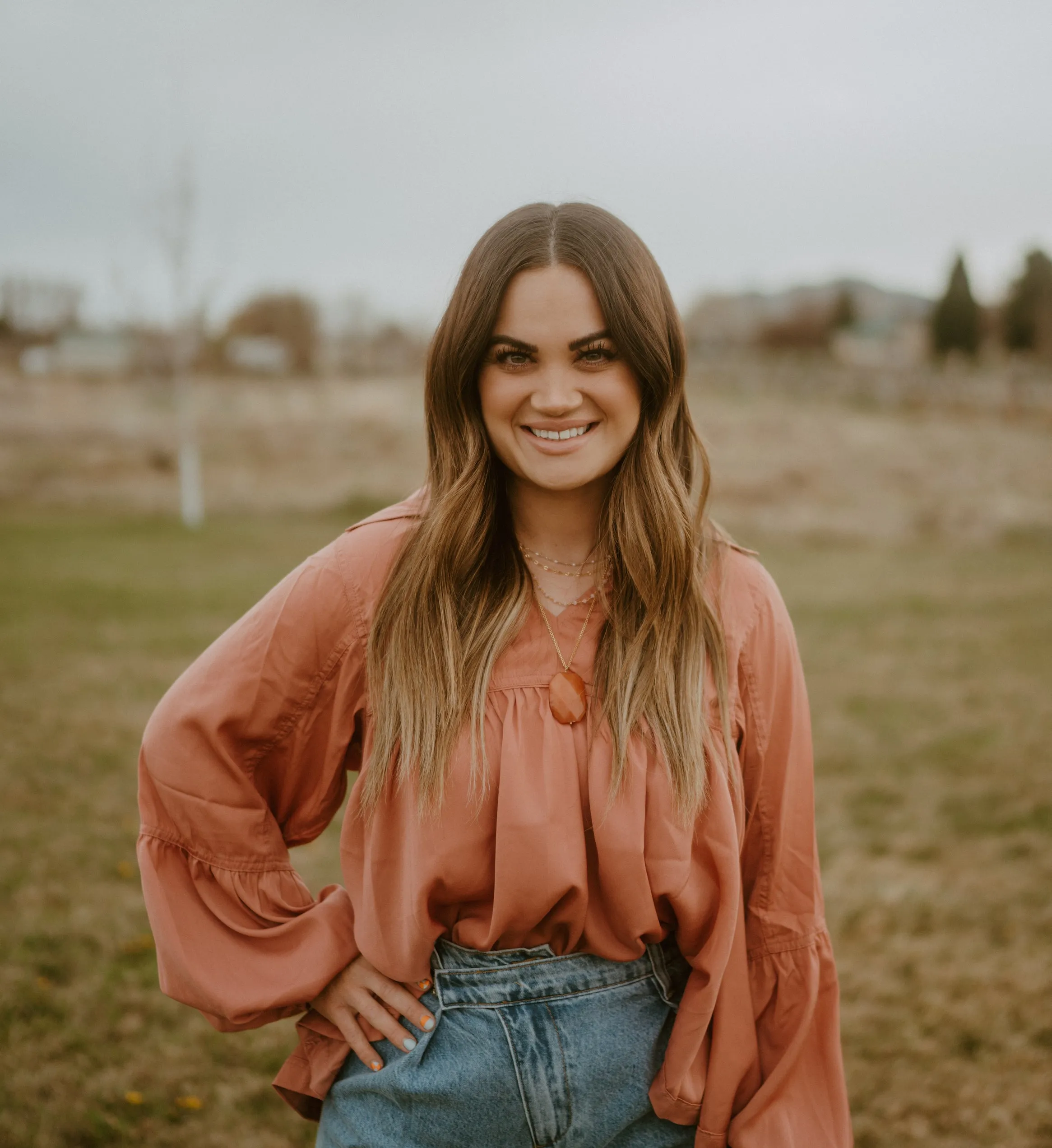 Quincey Top | Ginger Spice - FINAL SALE sold by Goldie Lew product image thumbnail 2